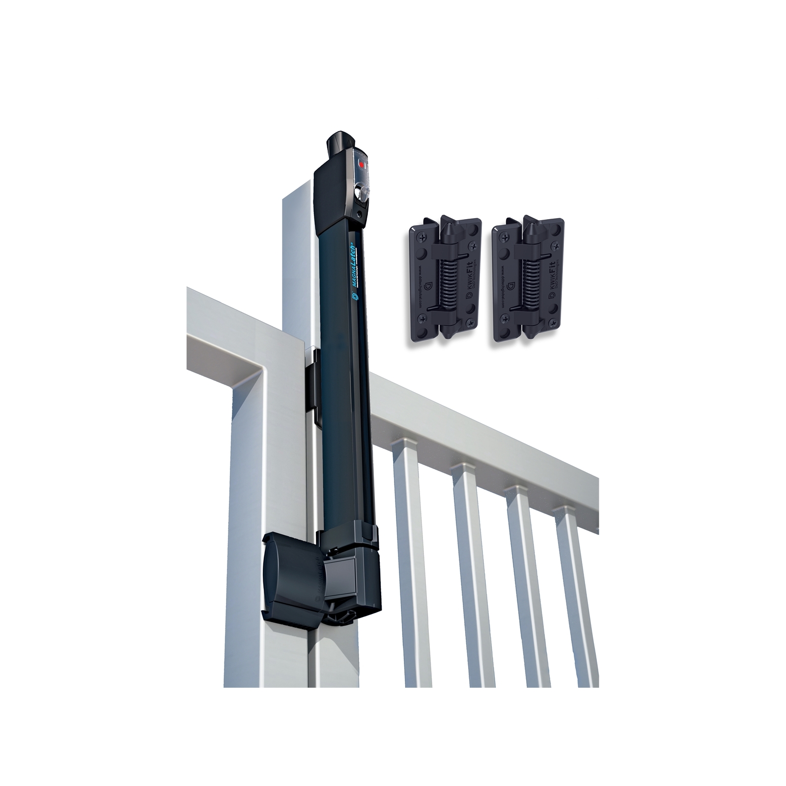 MagnaLatch Safety Gate Latch Lock And Self Closing Hinges Bunnings