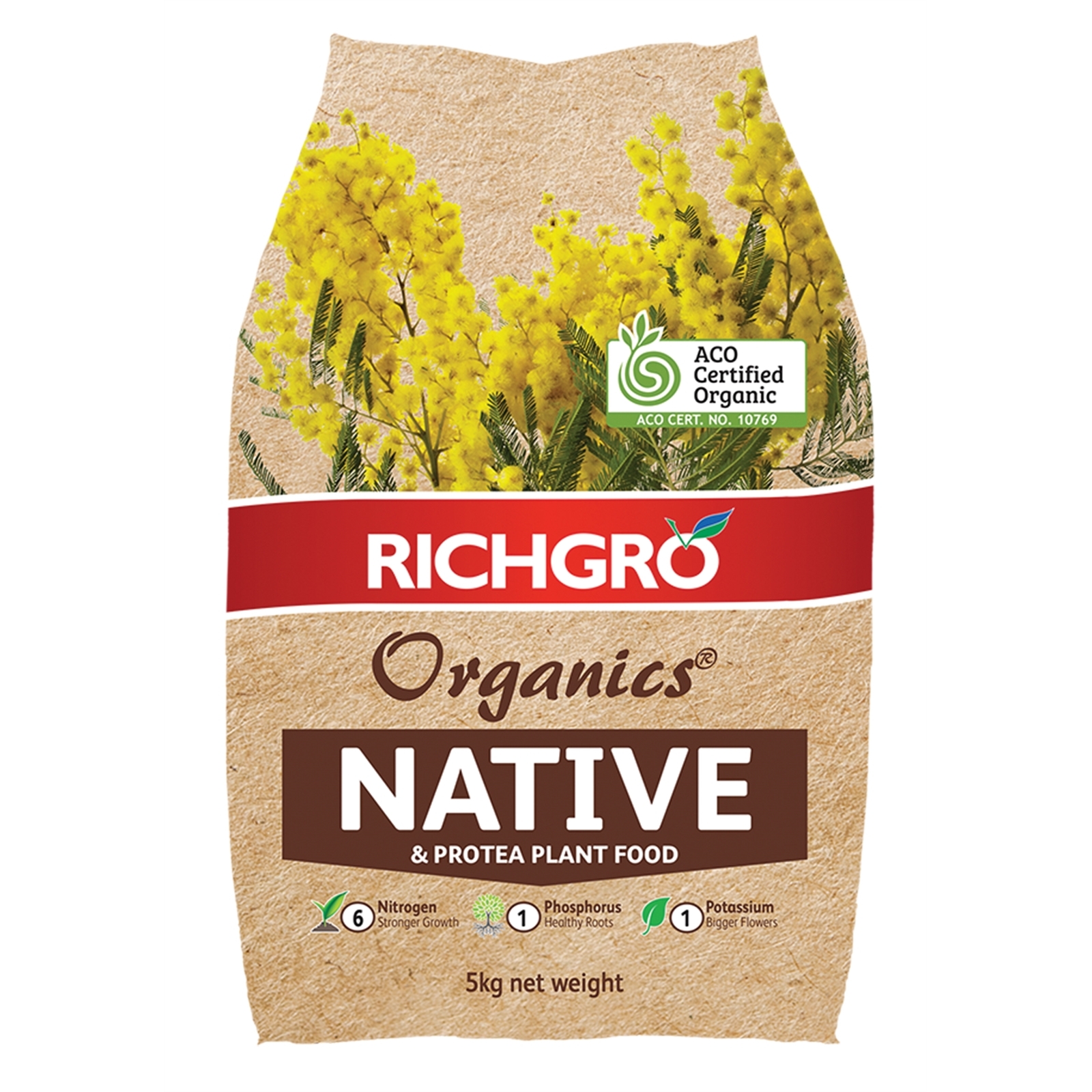 Richgro 5kg Organics Native And Protea Plant Food Bunnings Australia