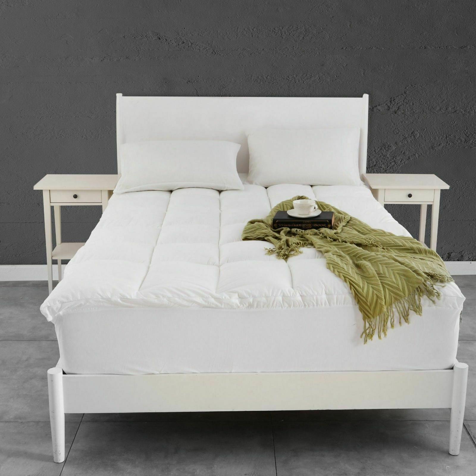 Dreamaker 1000Gsm Down Alternative Mattress Topper Queen Bunnings