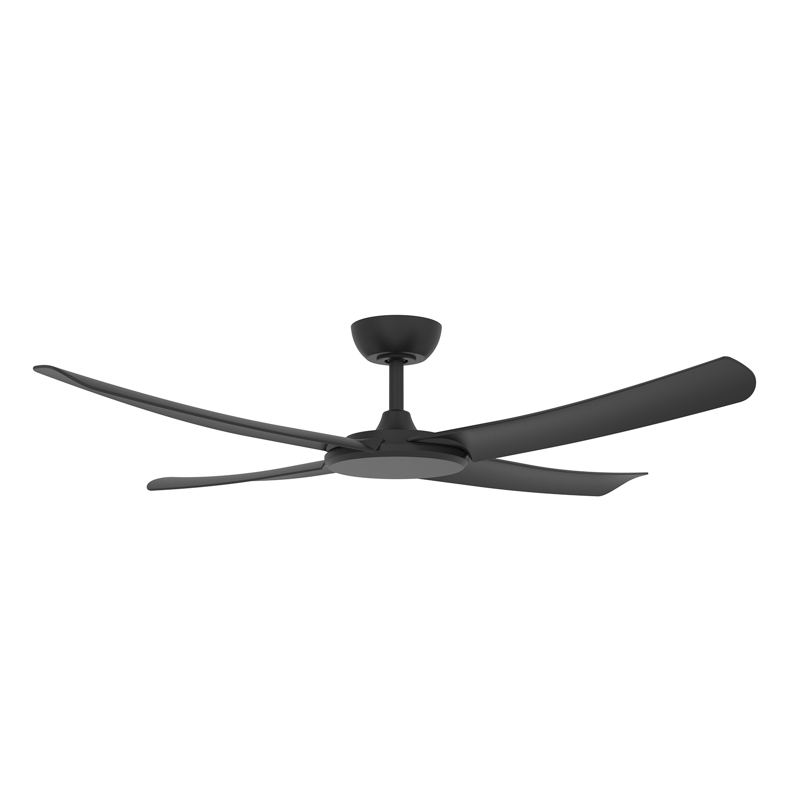 ThreeSixty 142cm Black Flatjet Ceiling Fan Bunnings Australia