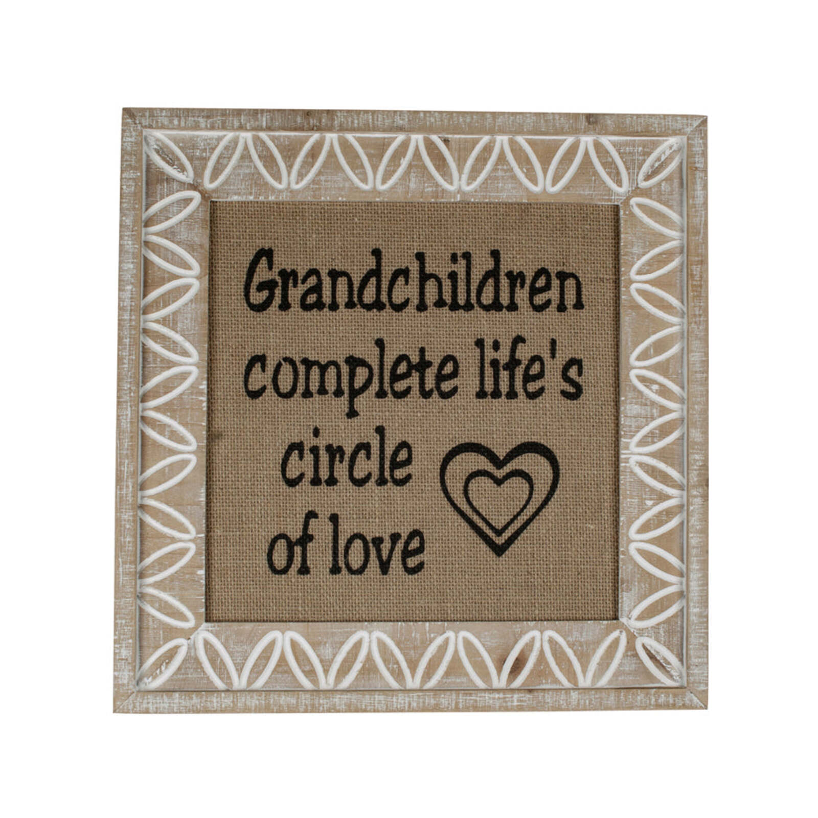 Willow & Silk Grandchildren Timber Framed Indoor Wall Art Bunnings