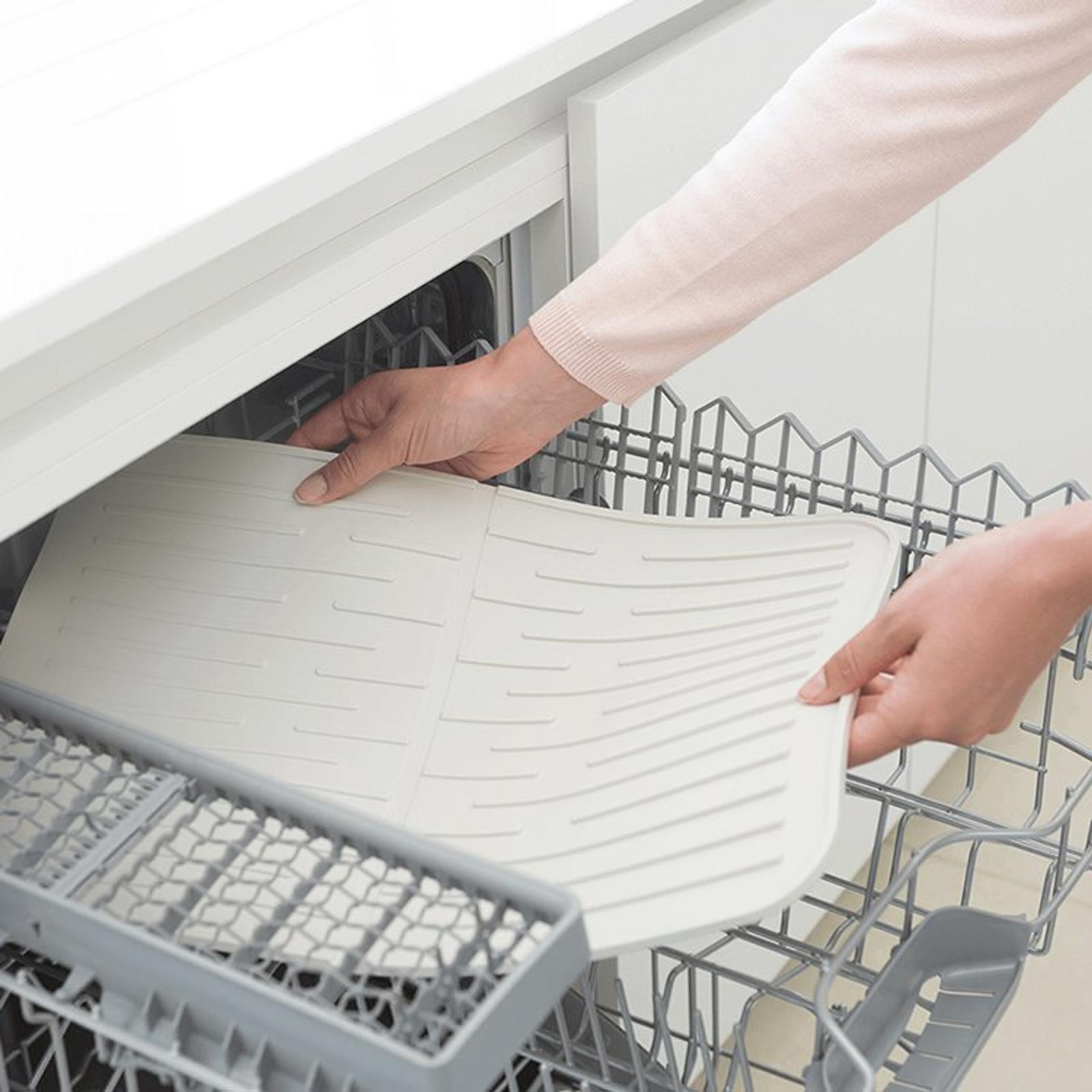 Brabantia Silicone Dish Drying Mat Light Grey Bunnings Australia