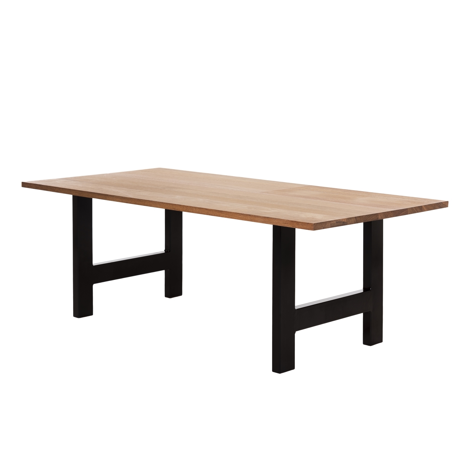 RapidMesh 40 x 45 x 6cm Black Cali Steel Tube Coffee Table Furniture