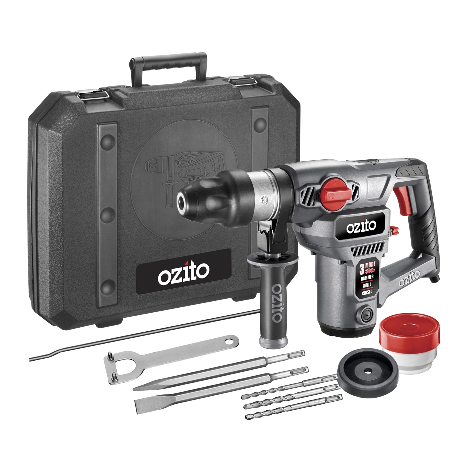 Ozito 900W Rotary Hammer Drill Kit Bunnings Australia