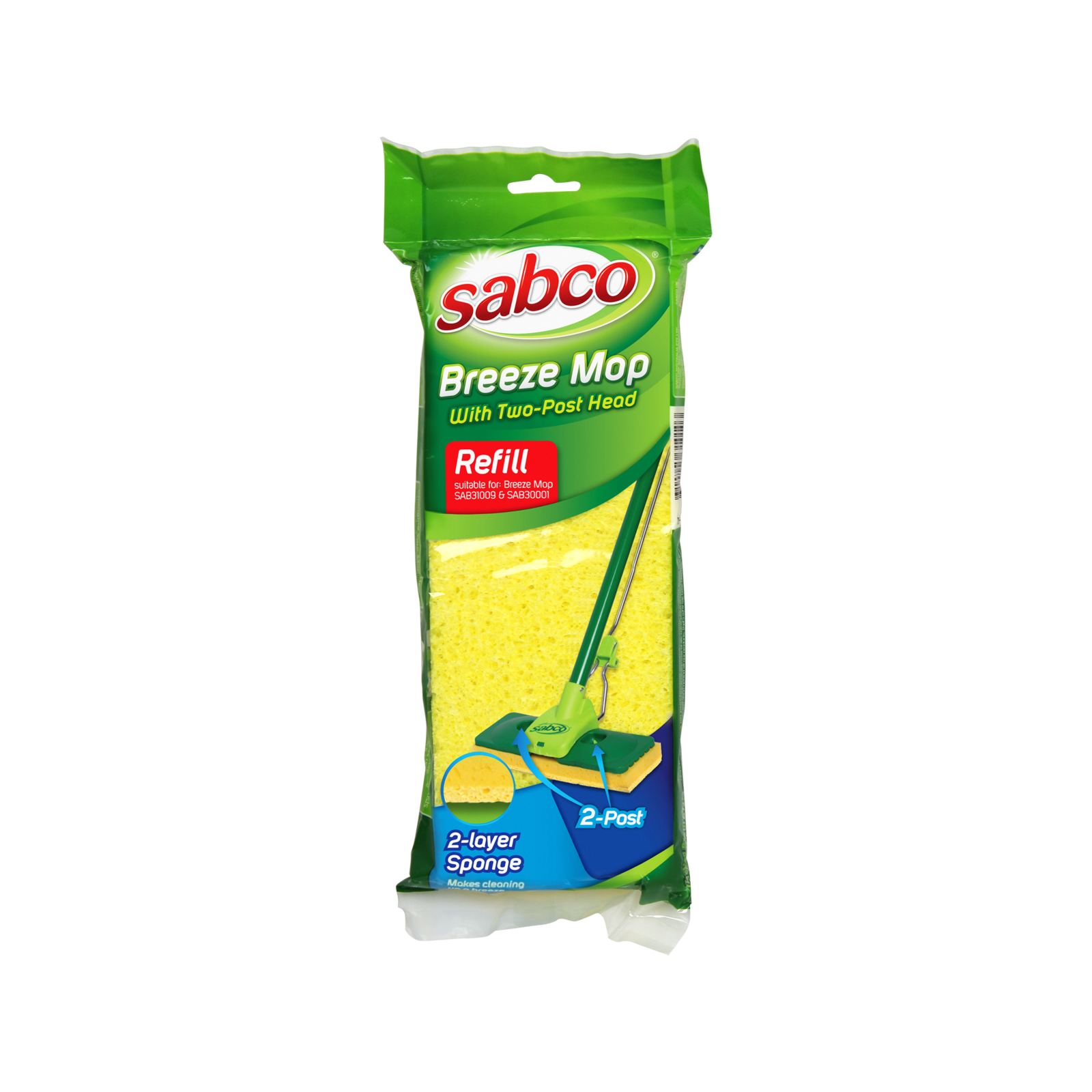 Sabco Breeze 2 Sponge Mop Refill Bunnings Australia