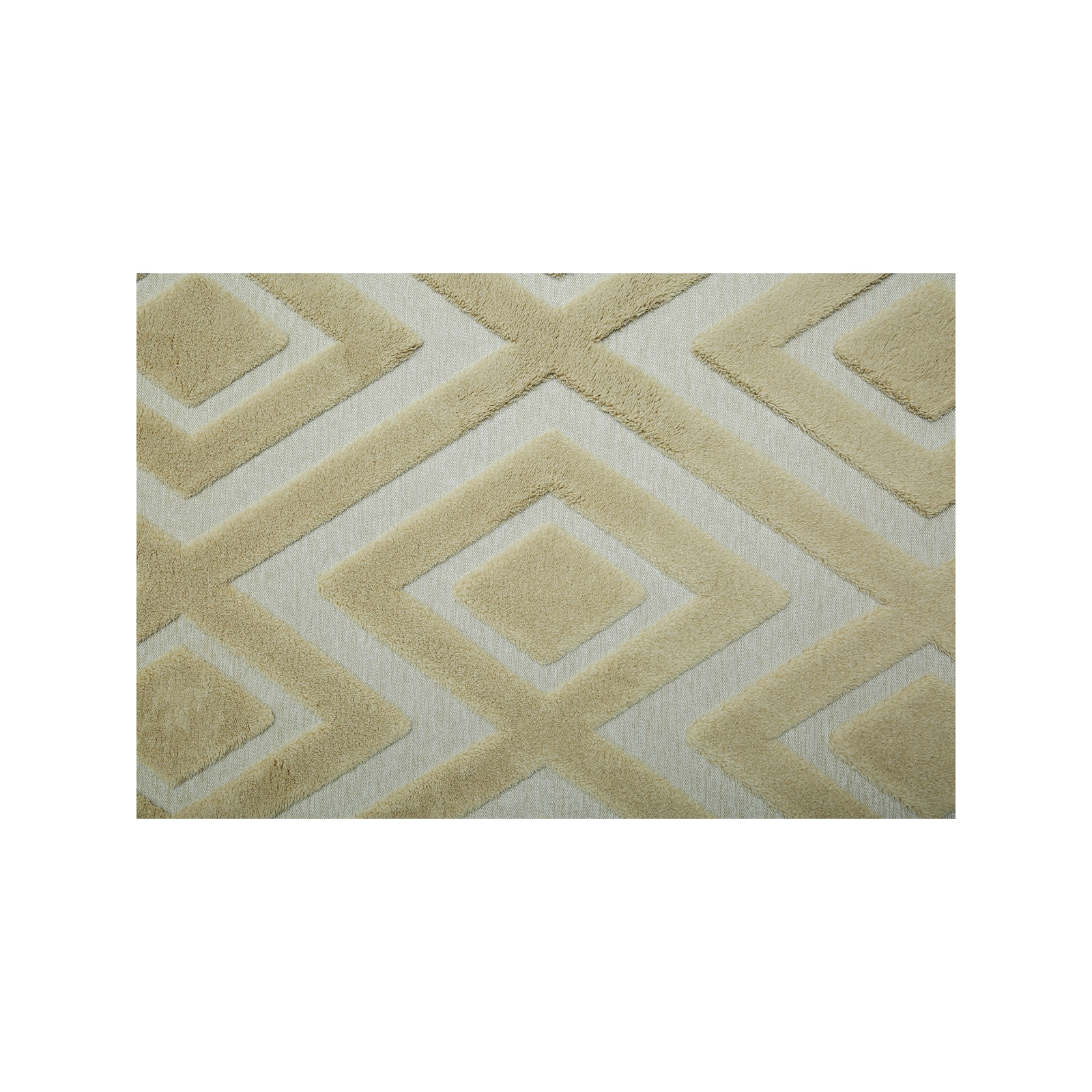 160 x 230cm Beige Diamond Misurni Polyester Rug Bunnings New Zealand