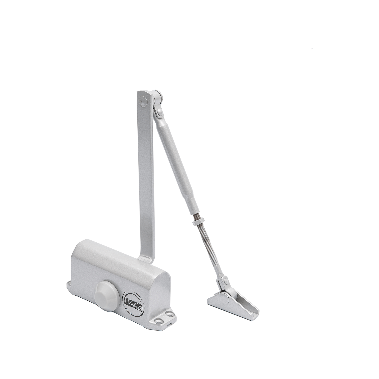 Lane Silver Adjustable Hydraulic Automatic Home Door Closer Bunnings