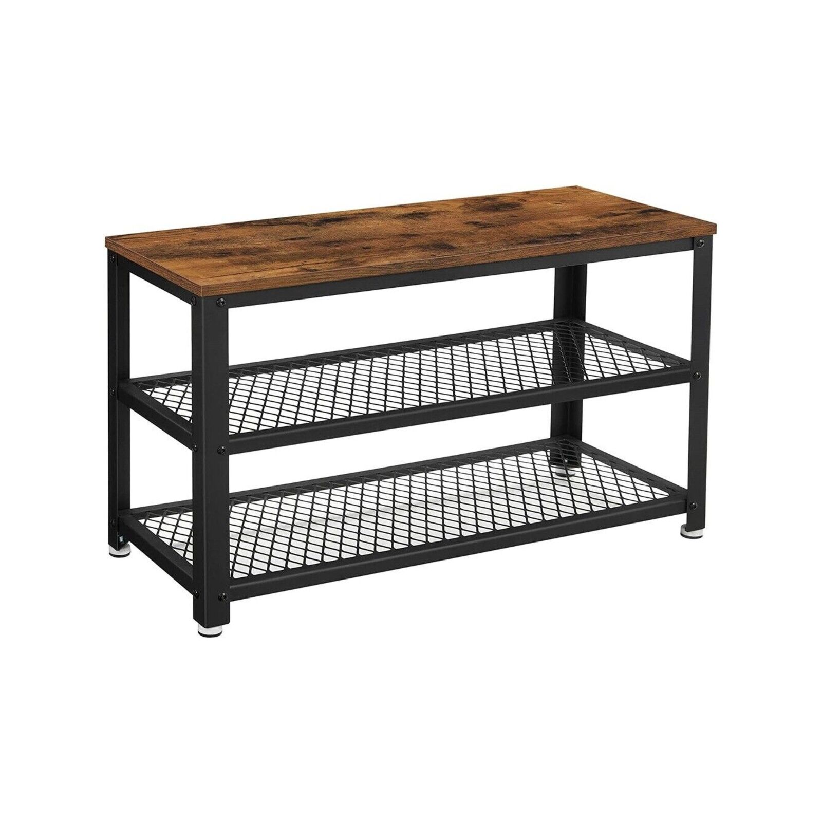 VASAGLE 3 Tier Shoe Storage Bench Bunnings Australia