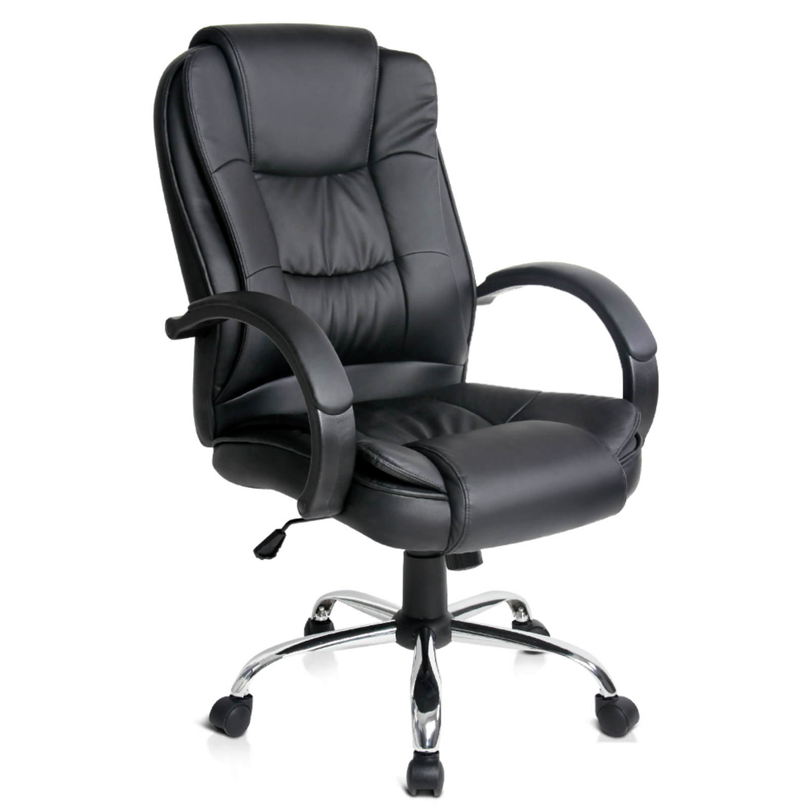 Artiss Black PU Leather Executive Office Chair Bunnings Australia
