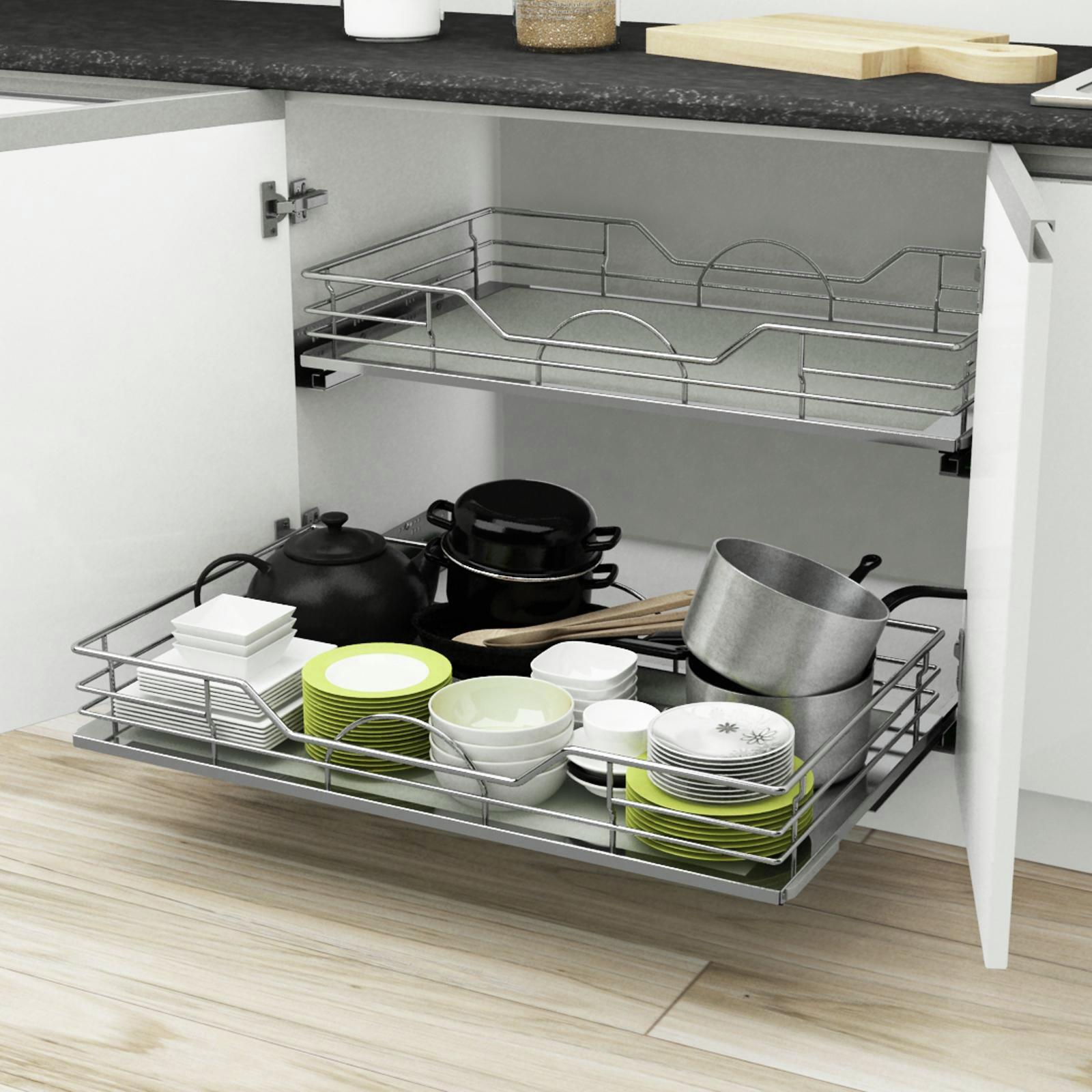 RevAShelf Pull Out Basket For 900mm Bunnings Australia