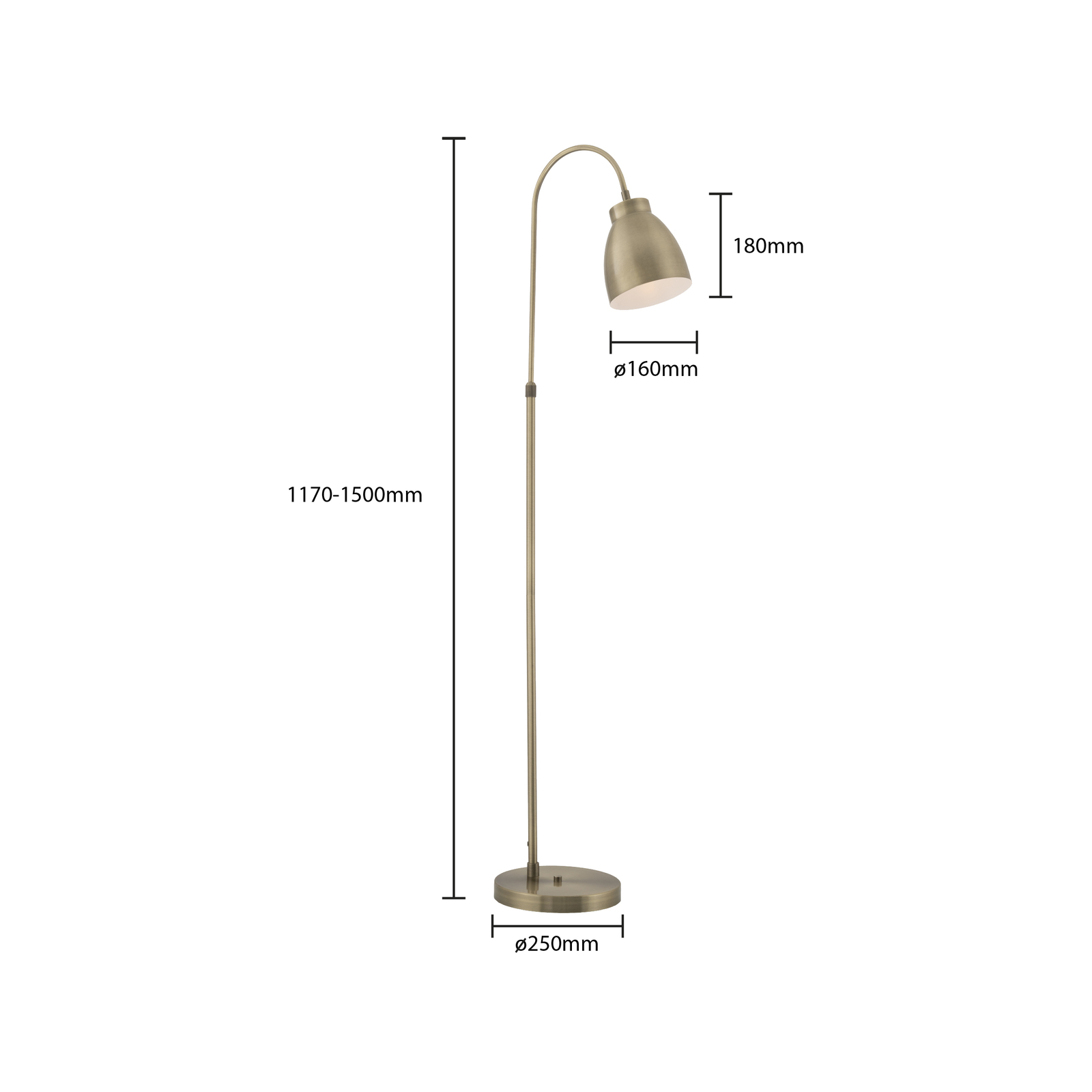 Mercator Patterson Floor Lamp Bunnings Australia