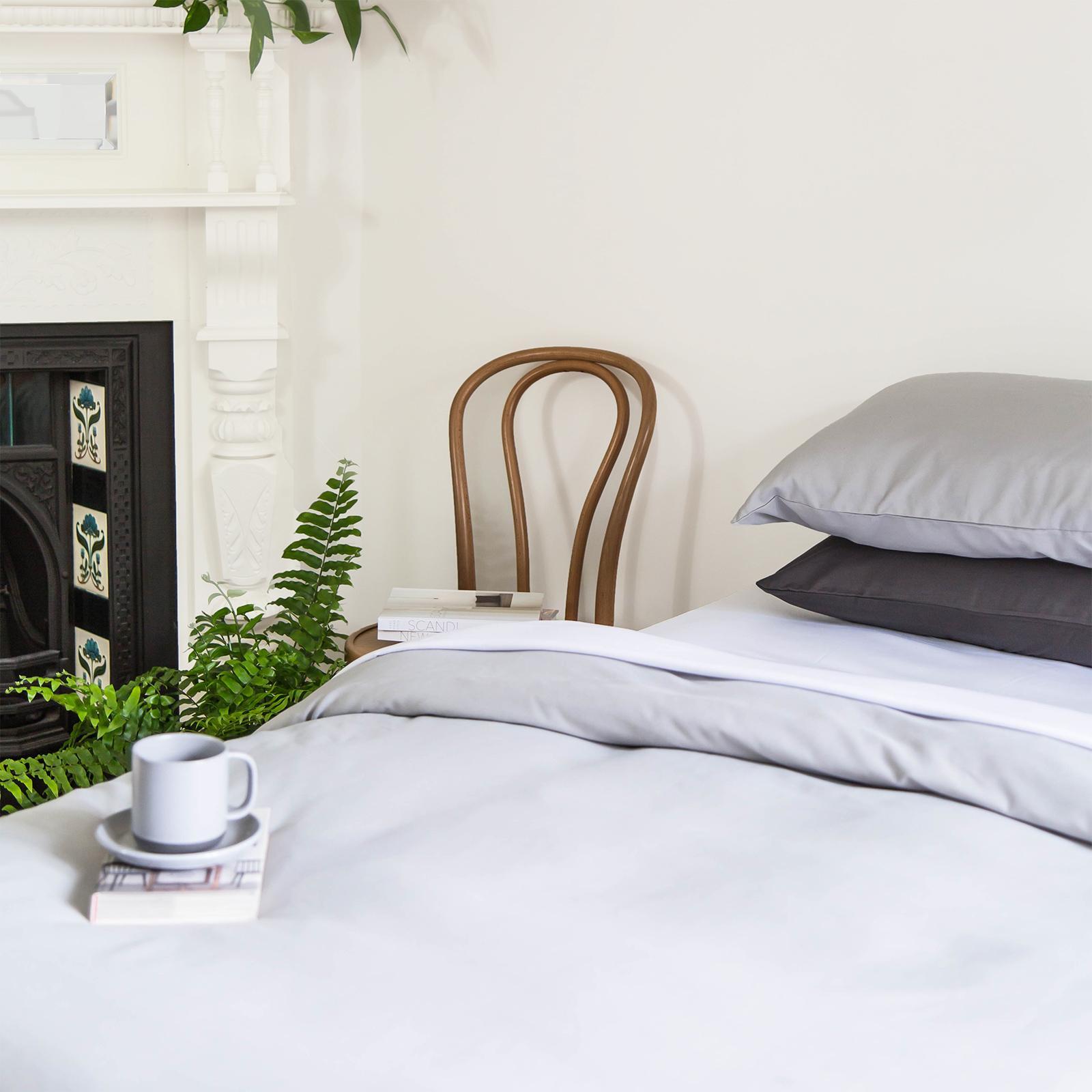 BAHA 500TC White Queen Sheet Set Bunnings Australia