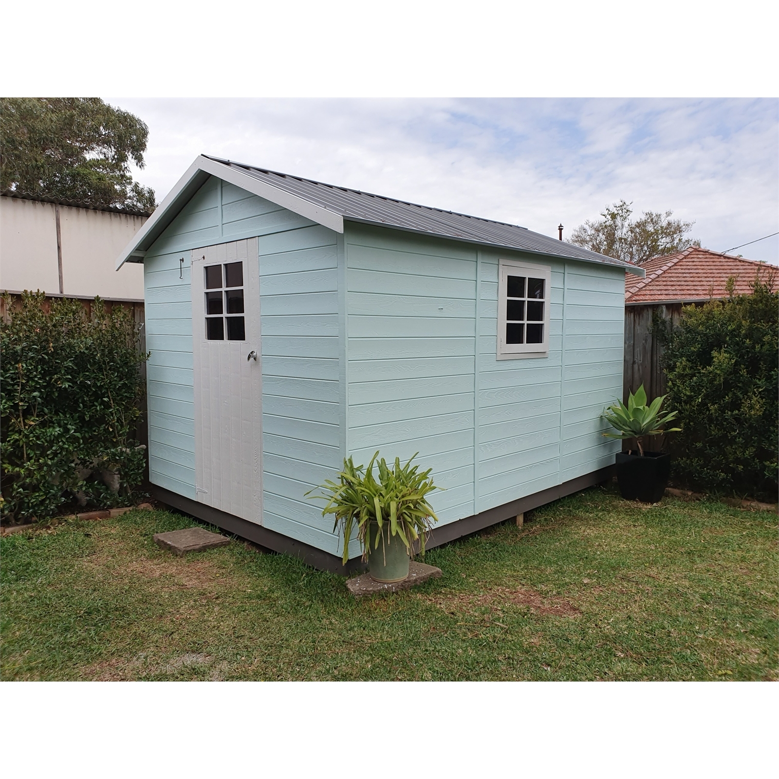 STILLA 2.53 x 3.64 x 2.55m Master Cedar Shed Bunnings Australia