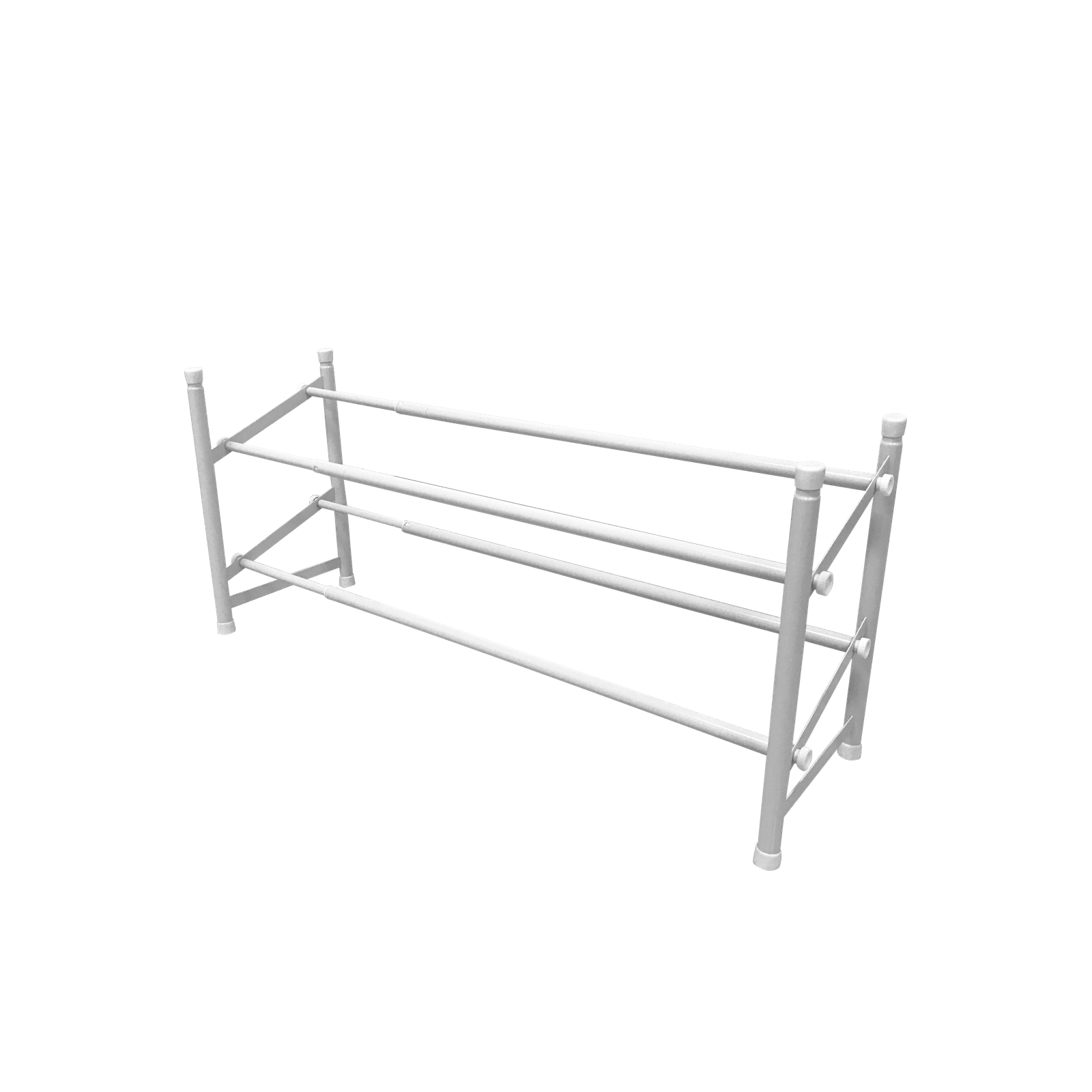 All Set 23 x 110 x 35.5cm 2 Tier Extendable Shoe Rack Bunnings Australia