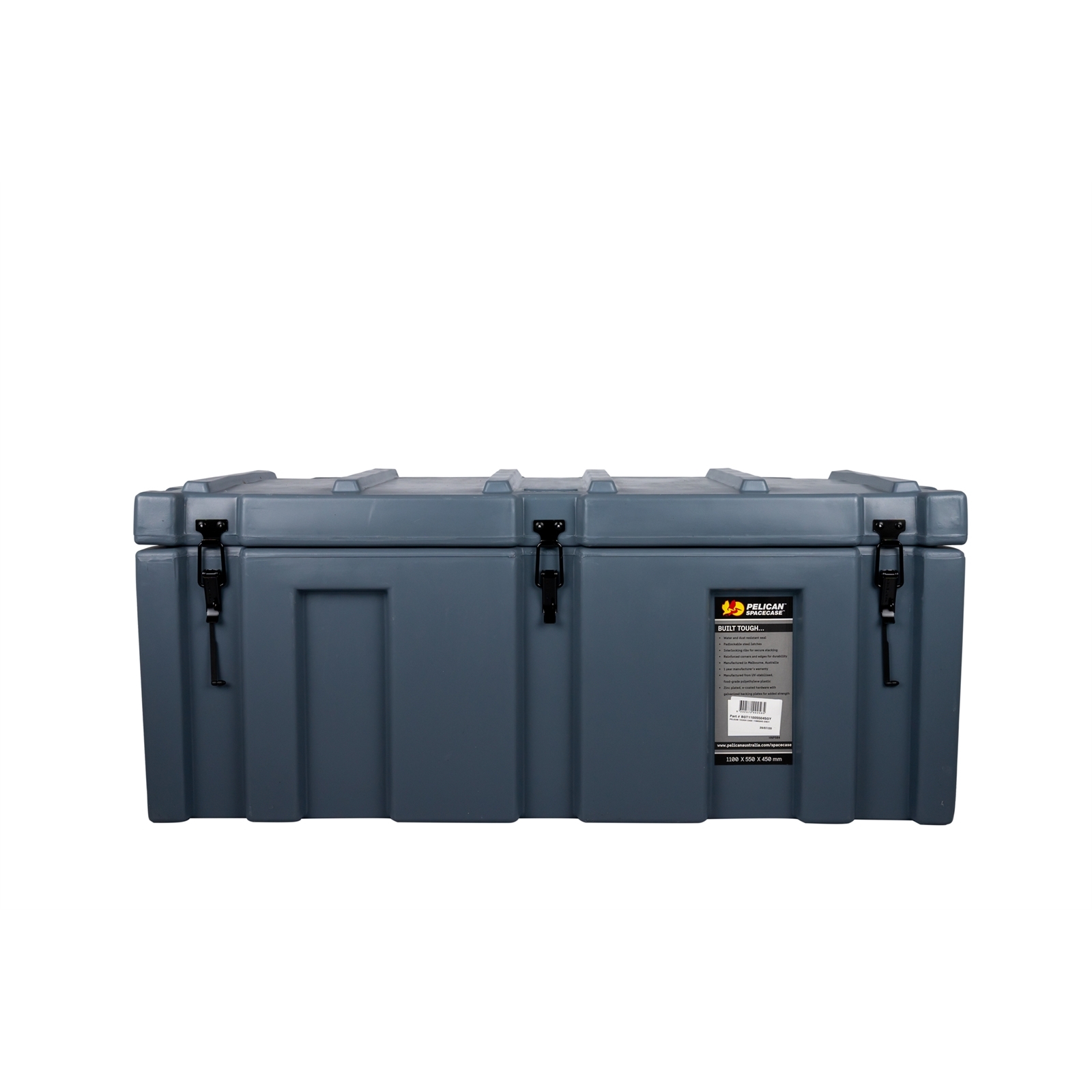 Pelican 1100 x 550 x 450mm Grey Cargo Case Bunnings Australia