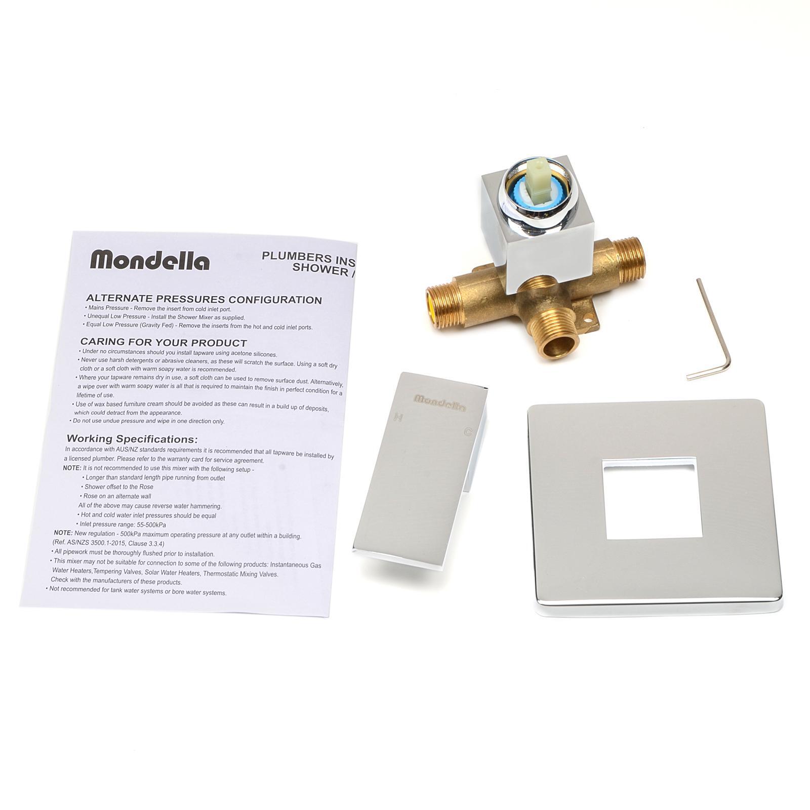 Mondella Rococo Shower Mixer All Pressures Bunnings New Zealand