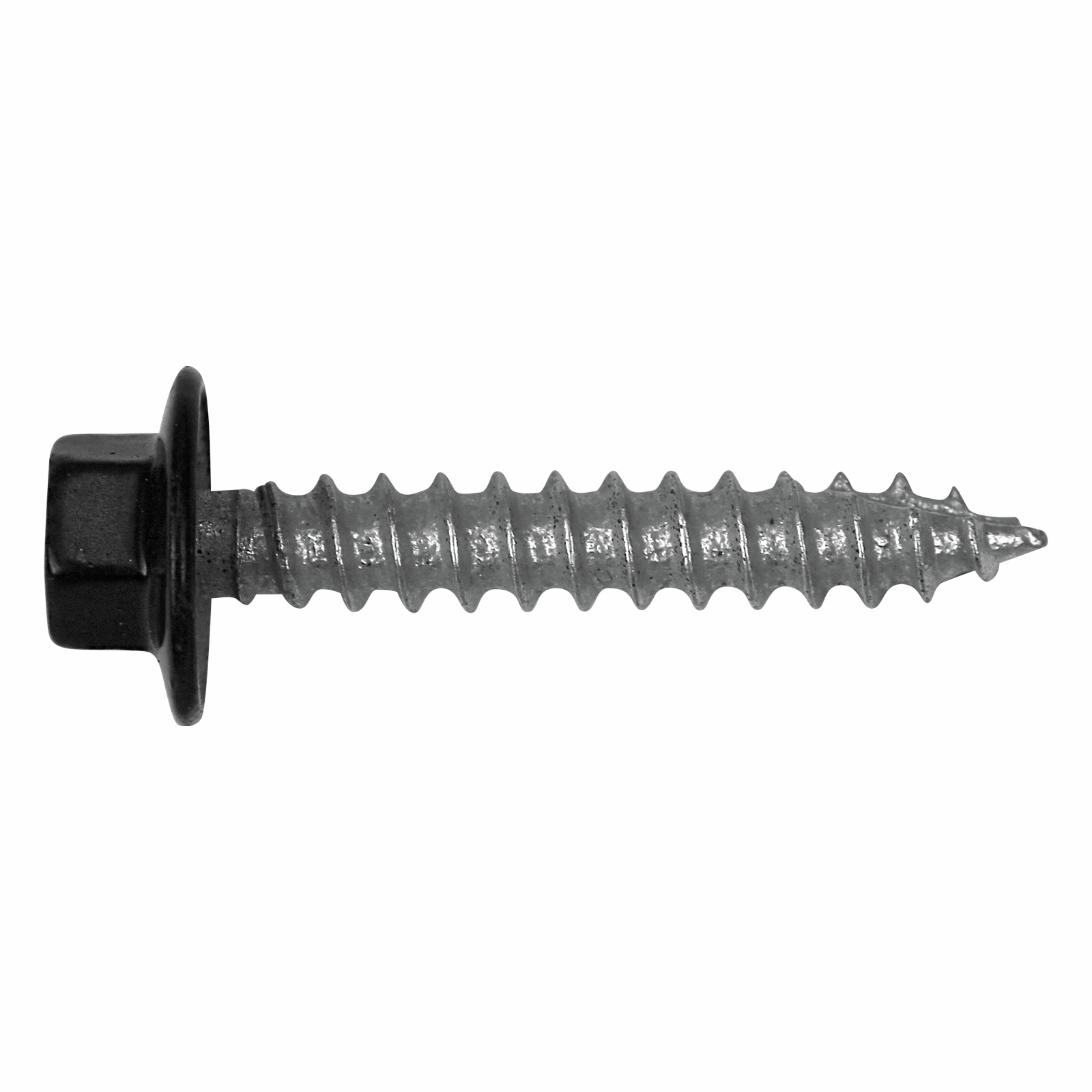 Otter 12g x 25mm Matt Black Class 3 Hex Head Screws 150 Pack
