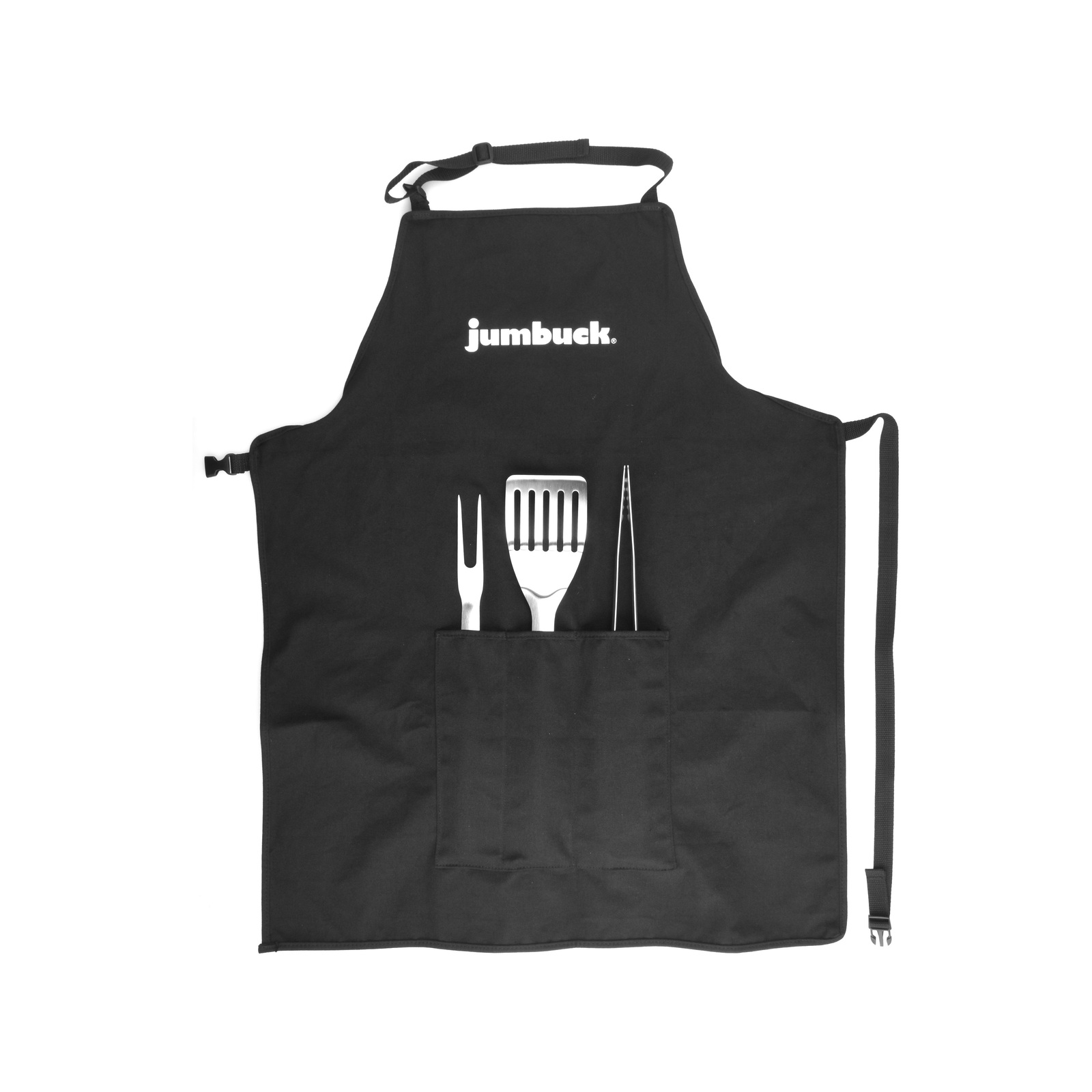 Jumbuck 3 Piece BBQ Tool Set With Apron Bunnings Australia