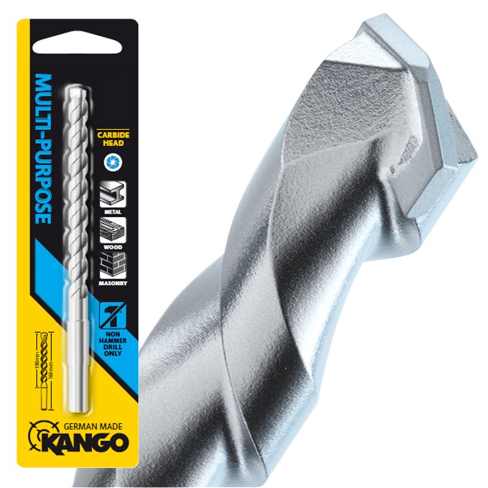 Kango 250mm MultiPurpose Drill Bit 14mm Bunnings Australia