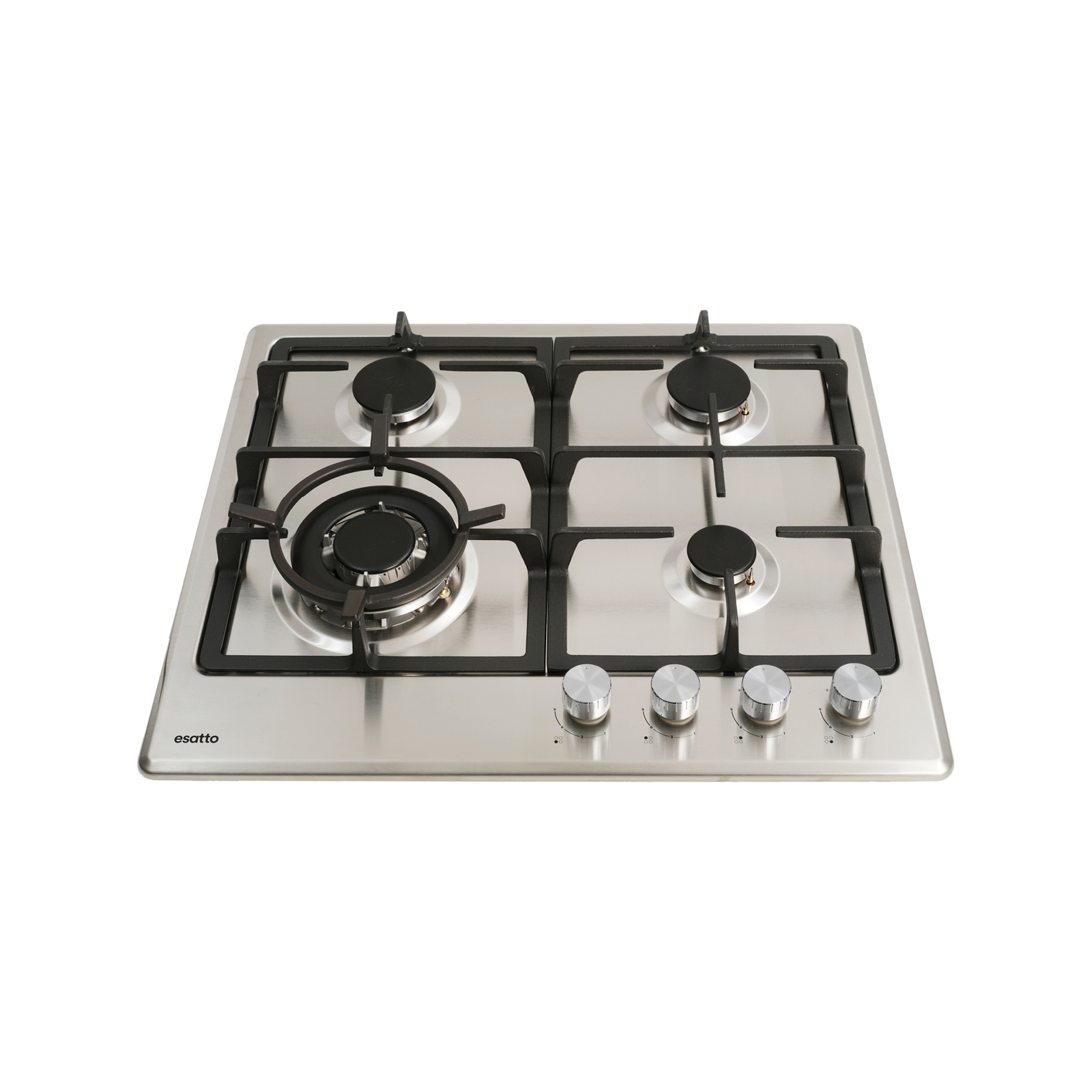 Esatto 60cm Gas Cooktop With Wok Bunnings Australia