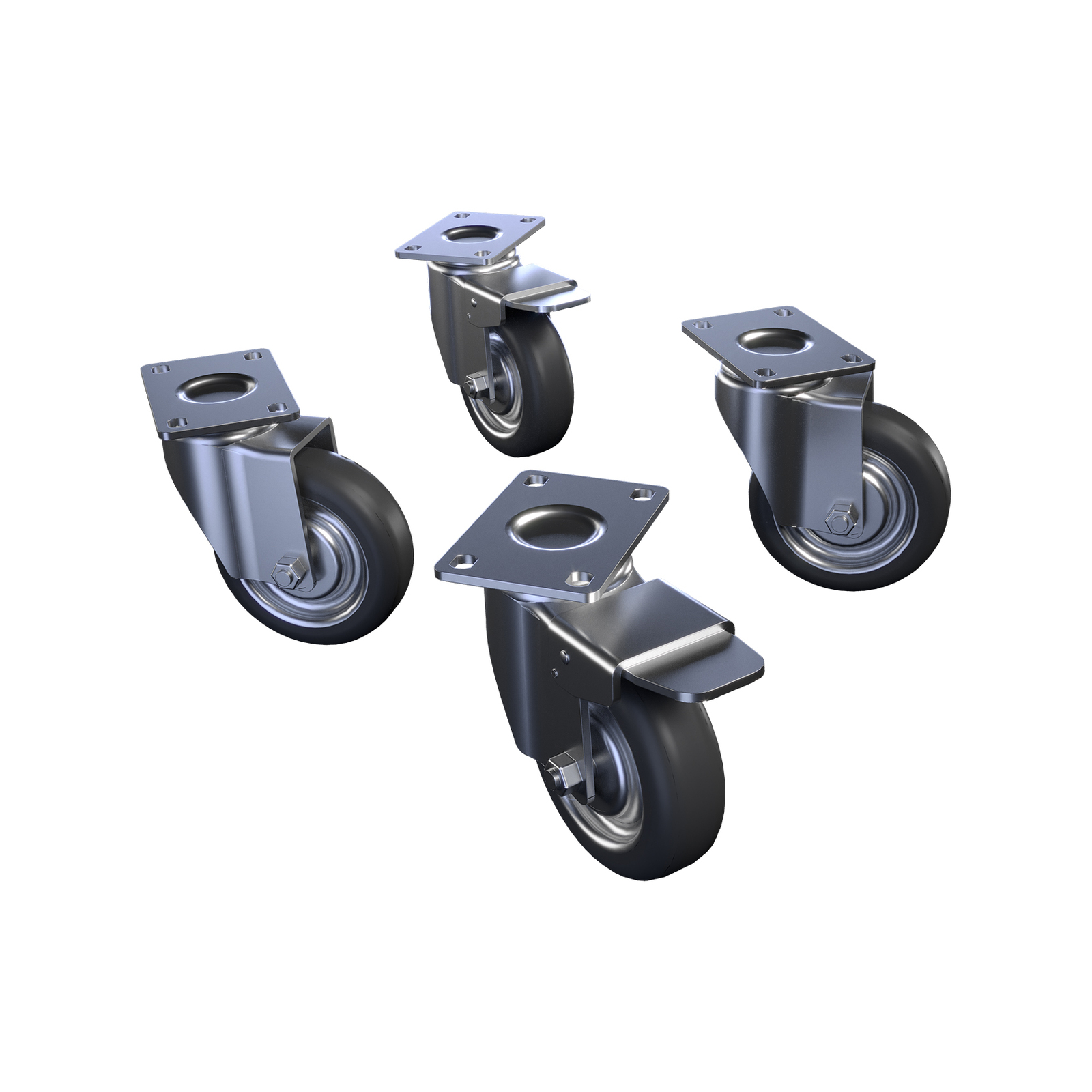 Rack It PRO Castors Set 4 Pack Bunnings New Zealand