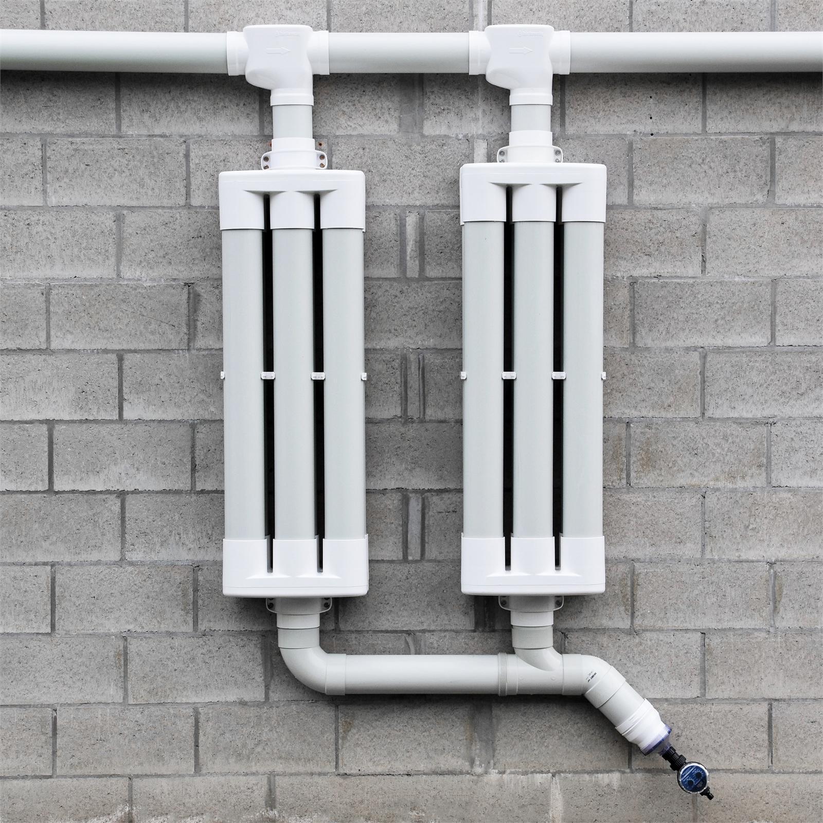Rain Harvesting Delta Post/Wall 100mm First Flush Diverter Bunnings