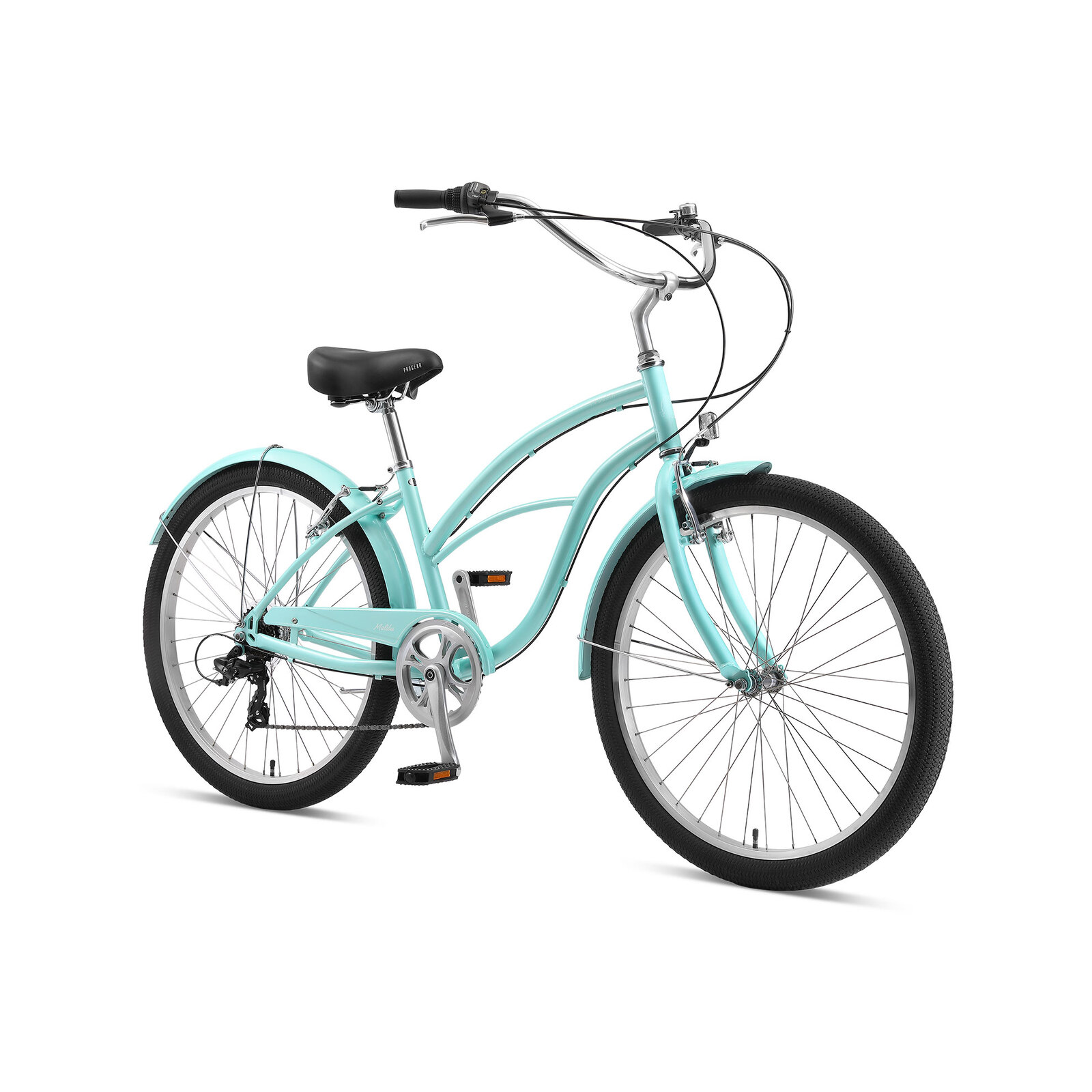 Progear Malibu S7 Ladies Cruiser Bike 26" x 15.5" Mint Bunnings Australia