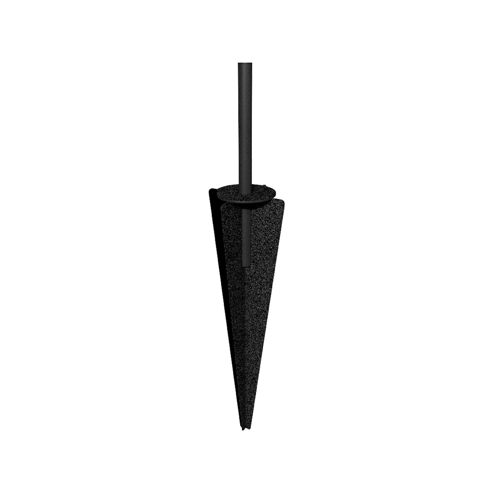 Peak 350mm Black NoDig Fencing Fence Post Spike Bunnings New Zealand