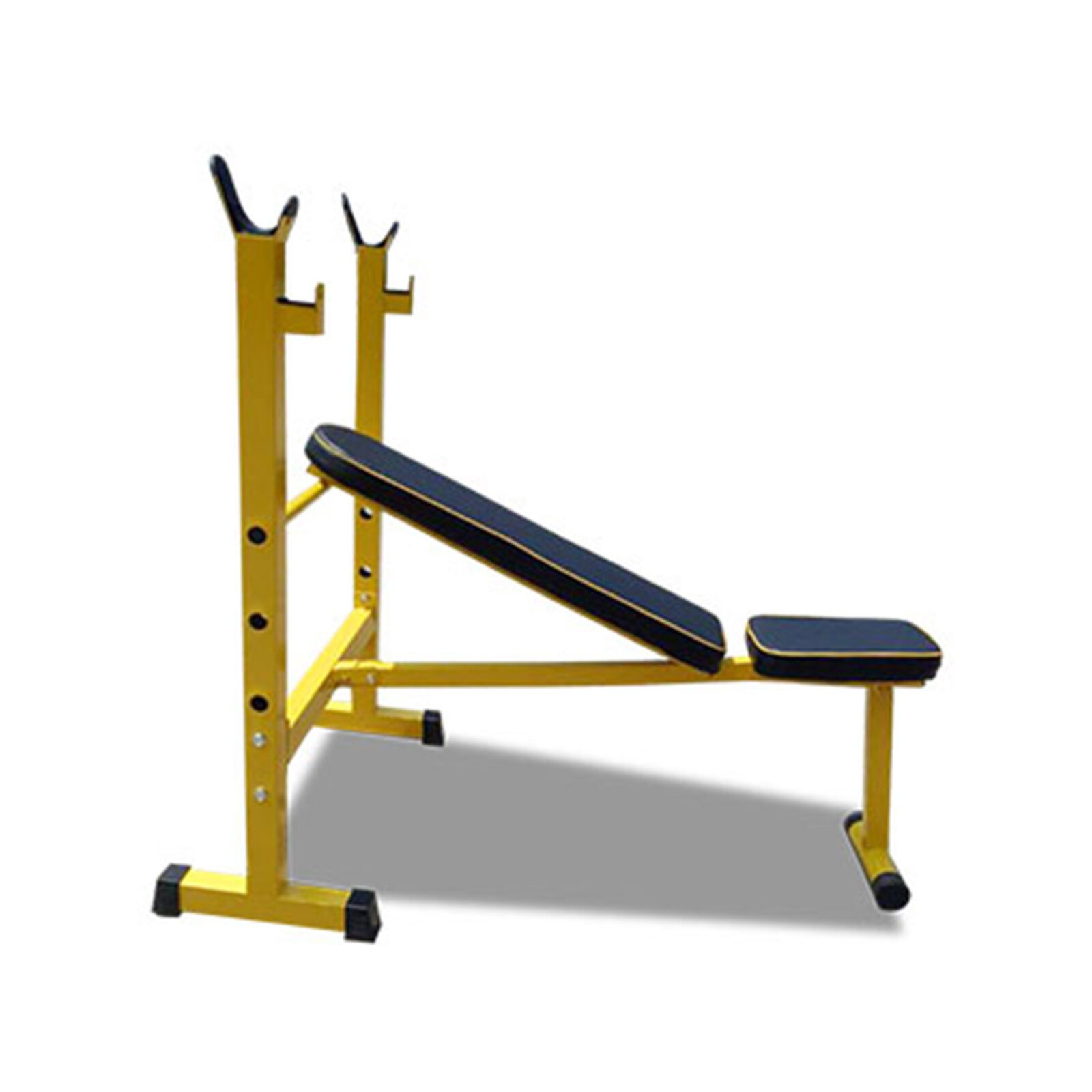 JMQ FITNESS RBT310A Foldable Weight FID Bench Press Bench&Rack Set