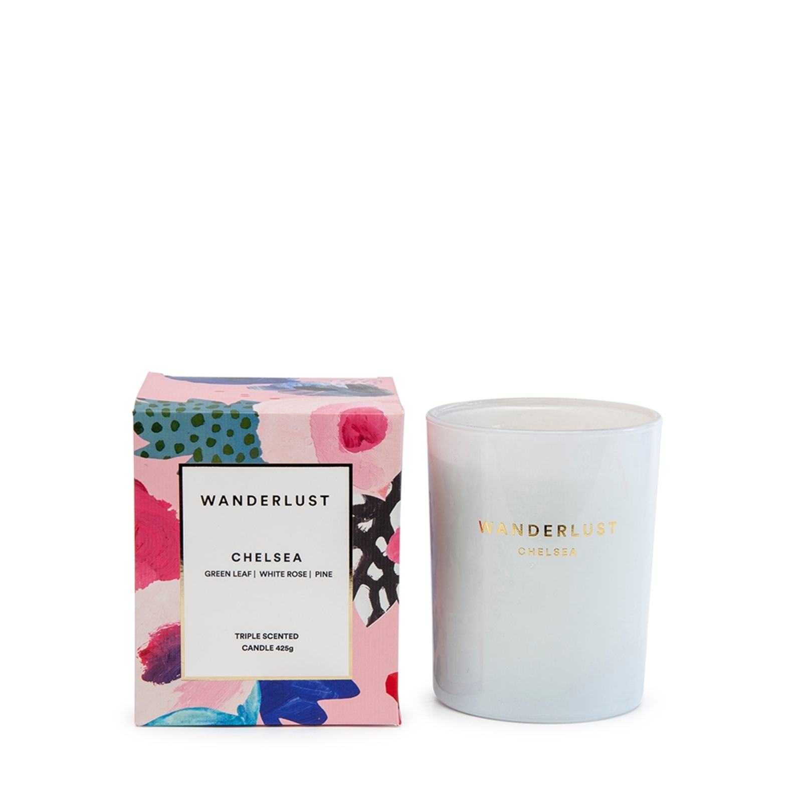 WANDERLUST CHELSEA Candle 425g Bunnings Australia