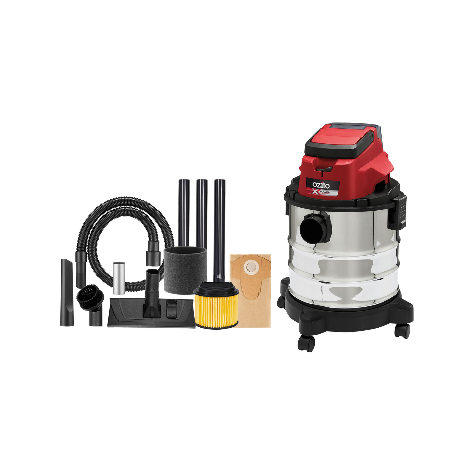 Ozito PXC 18V Wet And Dry Vacuum Cleaner Skin Only Bunnings New Zealand