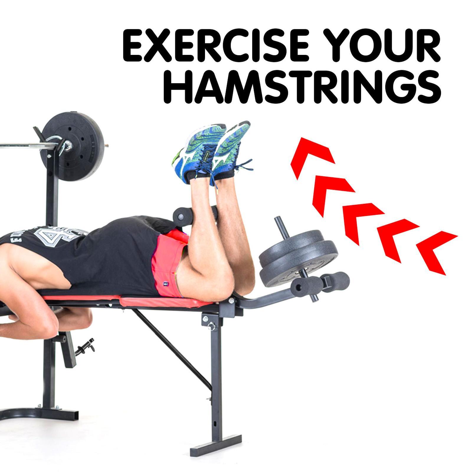 PowerTrain Bench Press With Weights Bunnings Australia