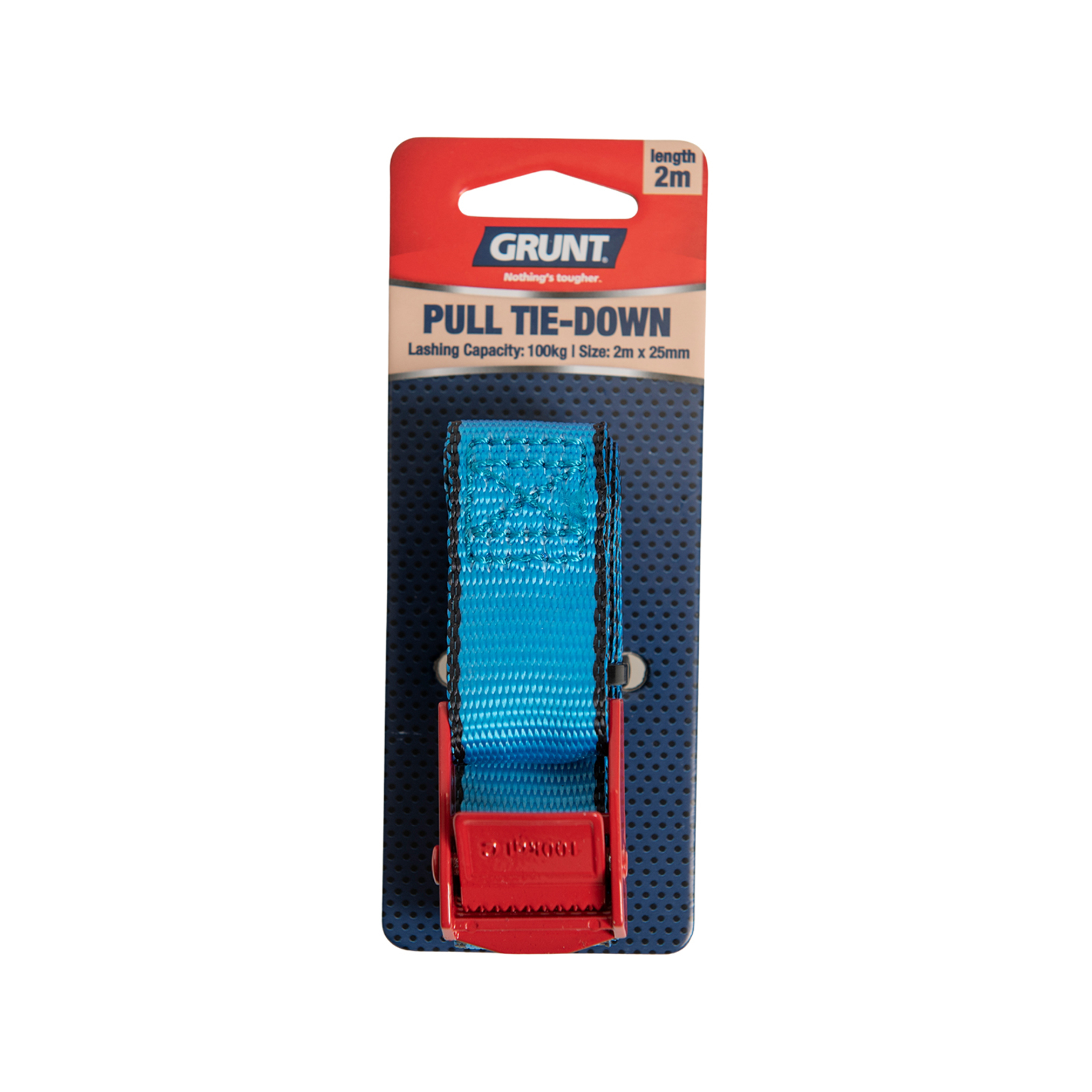 GRUNT 25mm x 2m Pull Tie Down Strap Bunnings Australia
