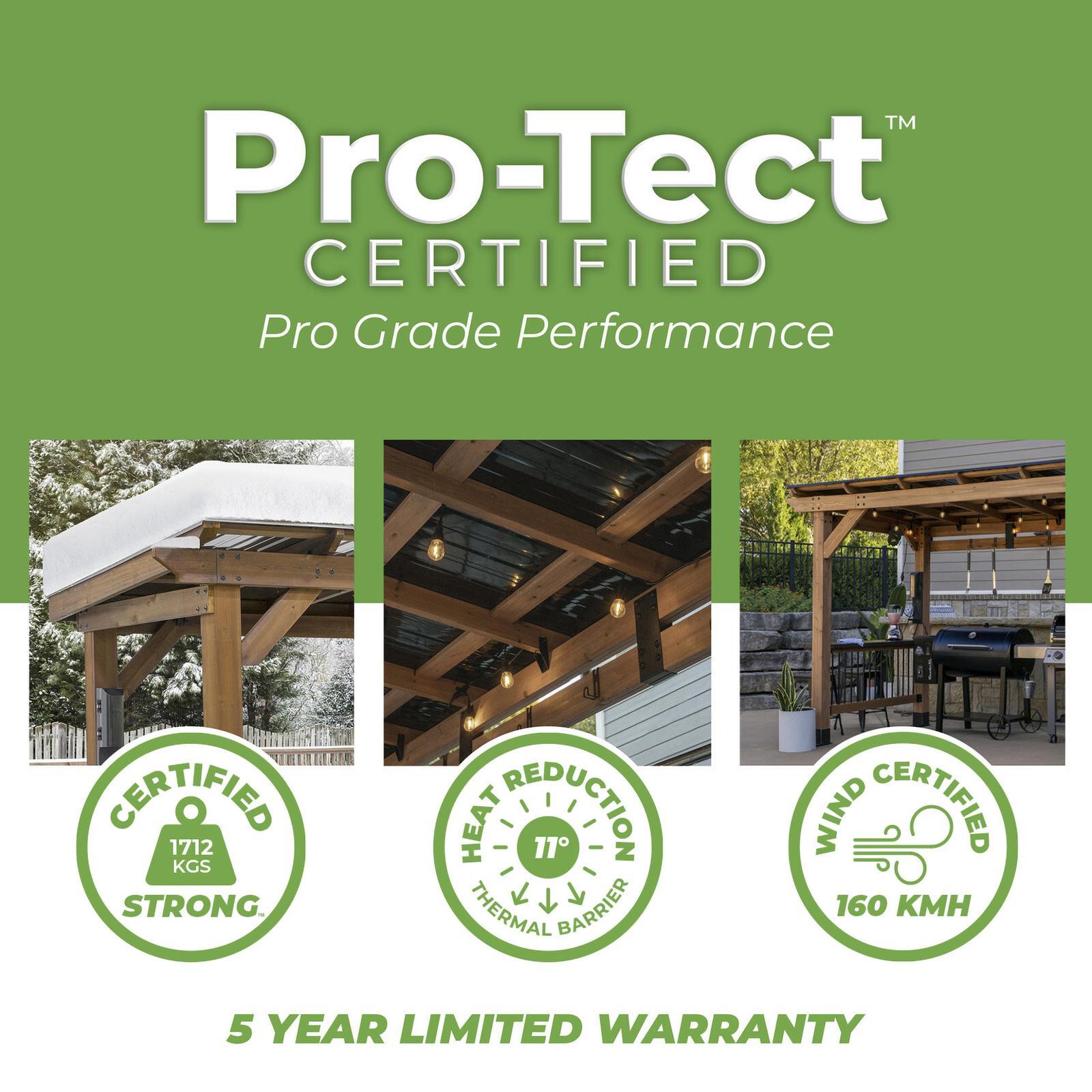 Backyard Discovery 3.6 x 1.9 x 2.4m Saxony XL BBQ Gazebo with PowerPort