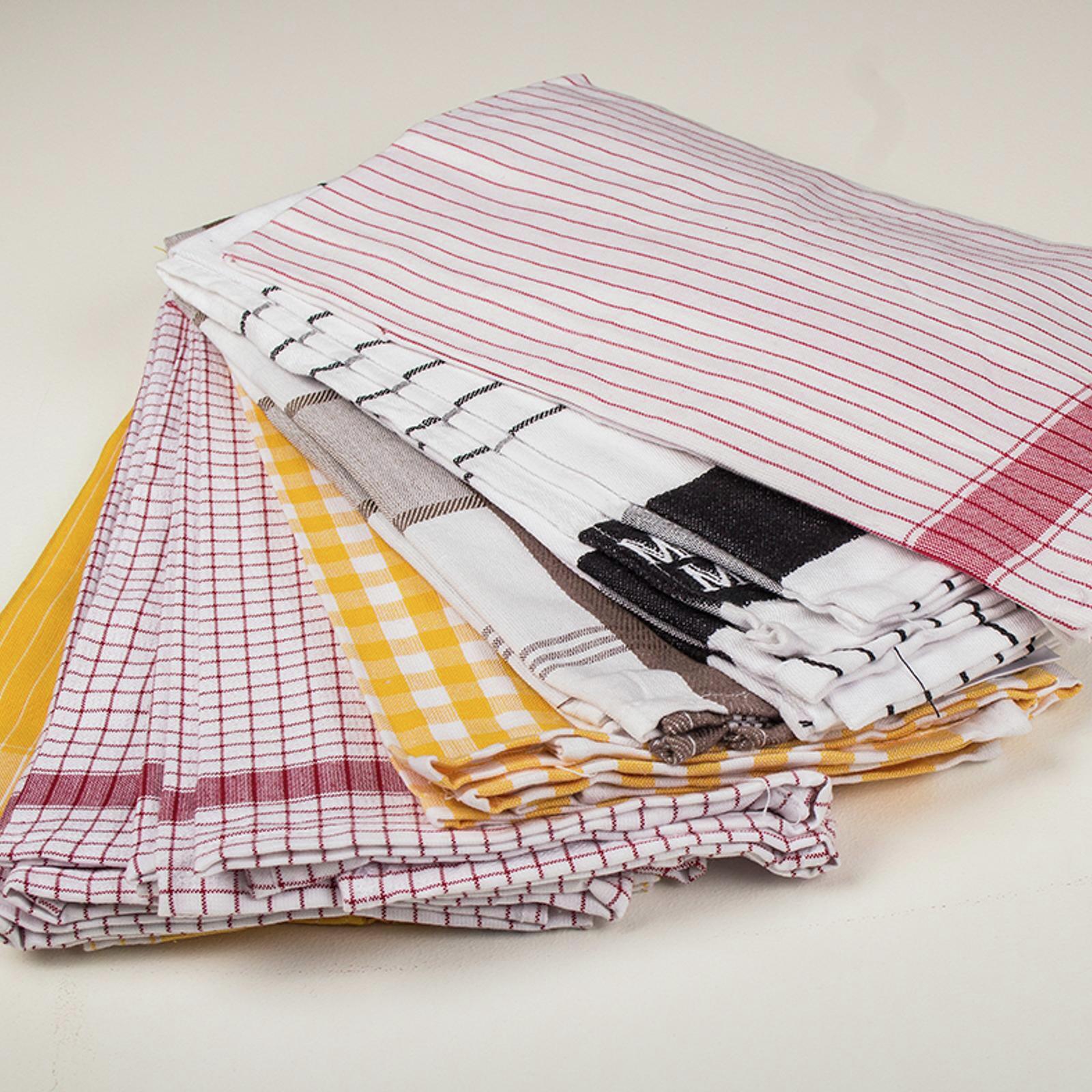 Egyptian Cotton Tea Towel 50 x 70cm Assorted Bunnings Australia