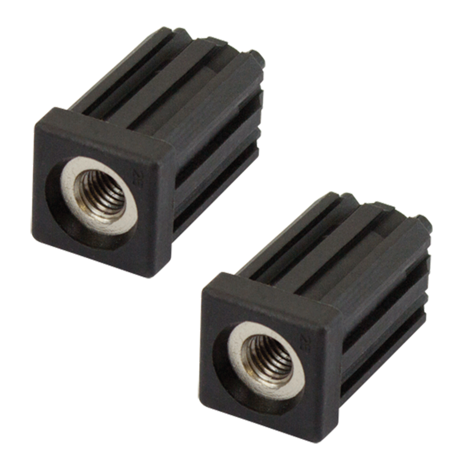 Richmond 25mm x M10 Square Threaded Tube Insert 2 Pack Bunnings