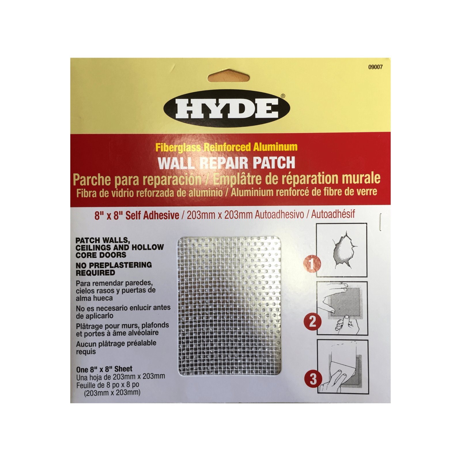 Hyde 200mm x 200mm SelfAdhesive Wall Patch Bunnings New Zealand