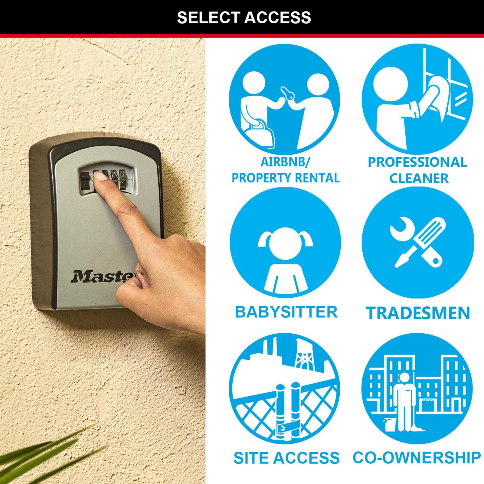 Master Lock Extra Large Wall Mounted Key Safe Bunnings Australia