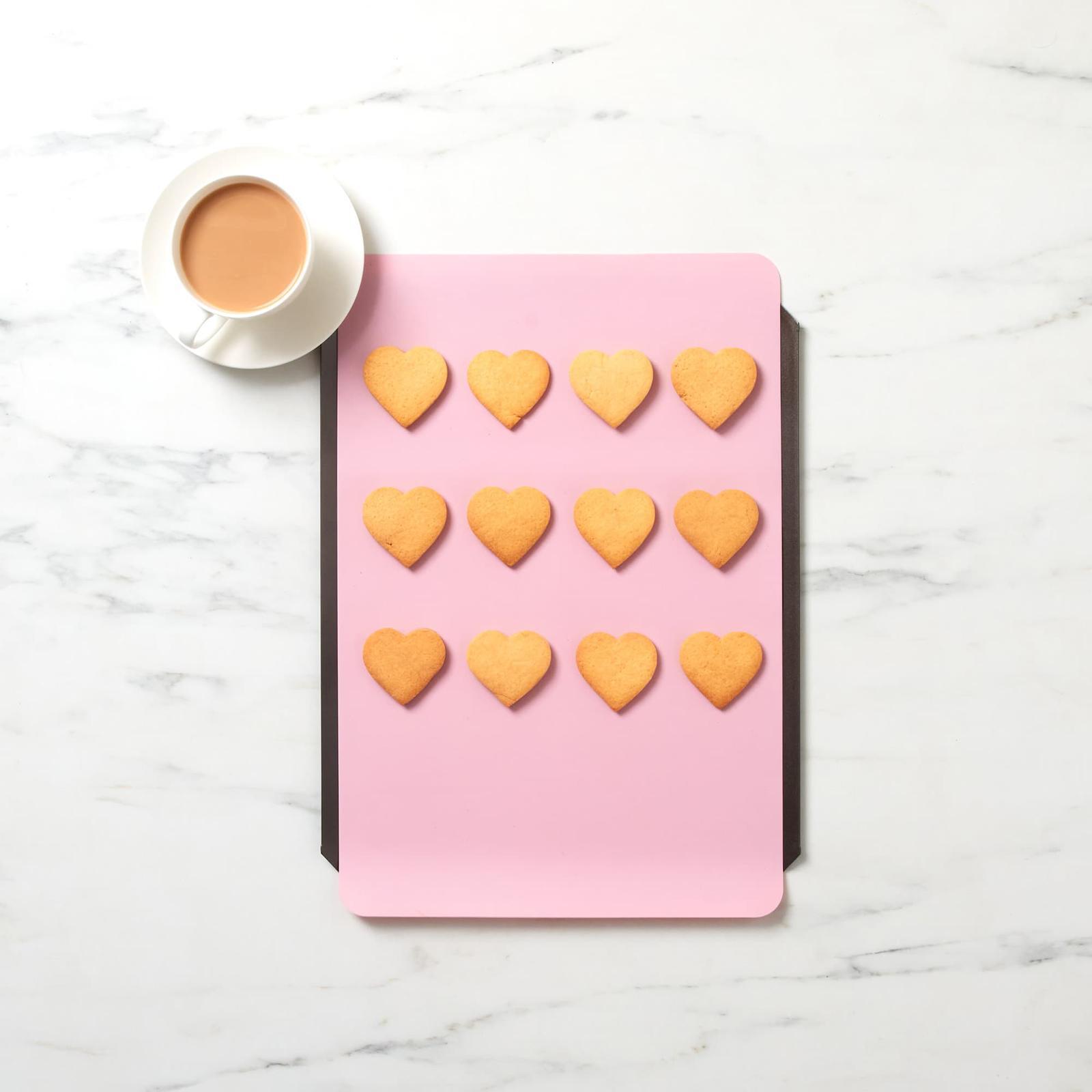 Kitchen Pro Bakewell Silicone Baking Mat 45x30cm Pink Bunnings Australia