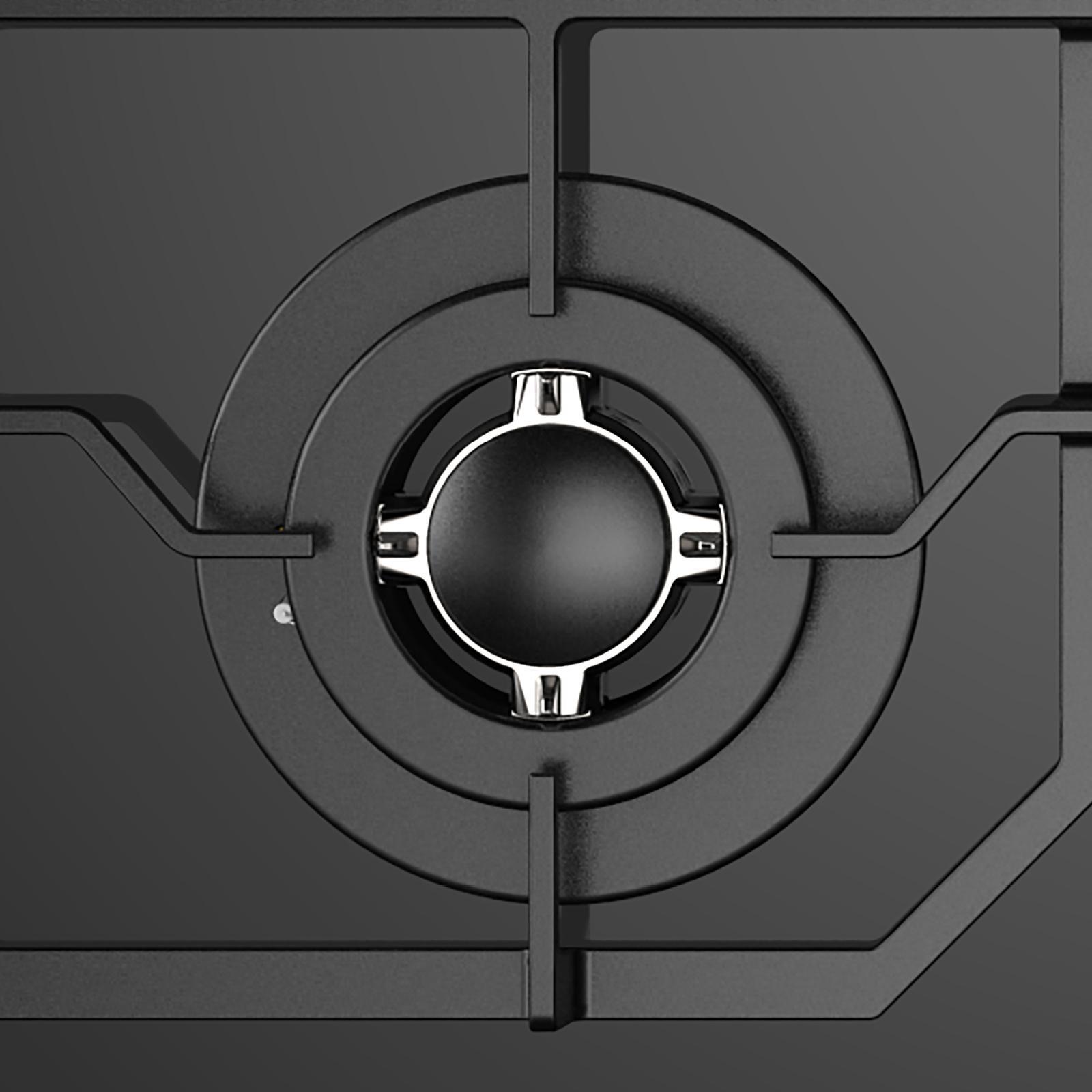 Esatto 60cm Gas On Glass Cooktop With Wok Bunnings Australia