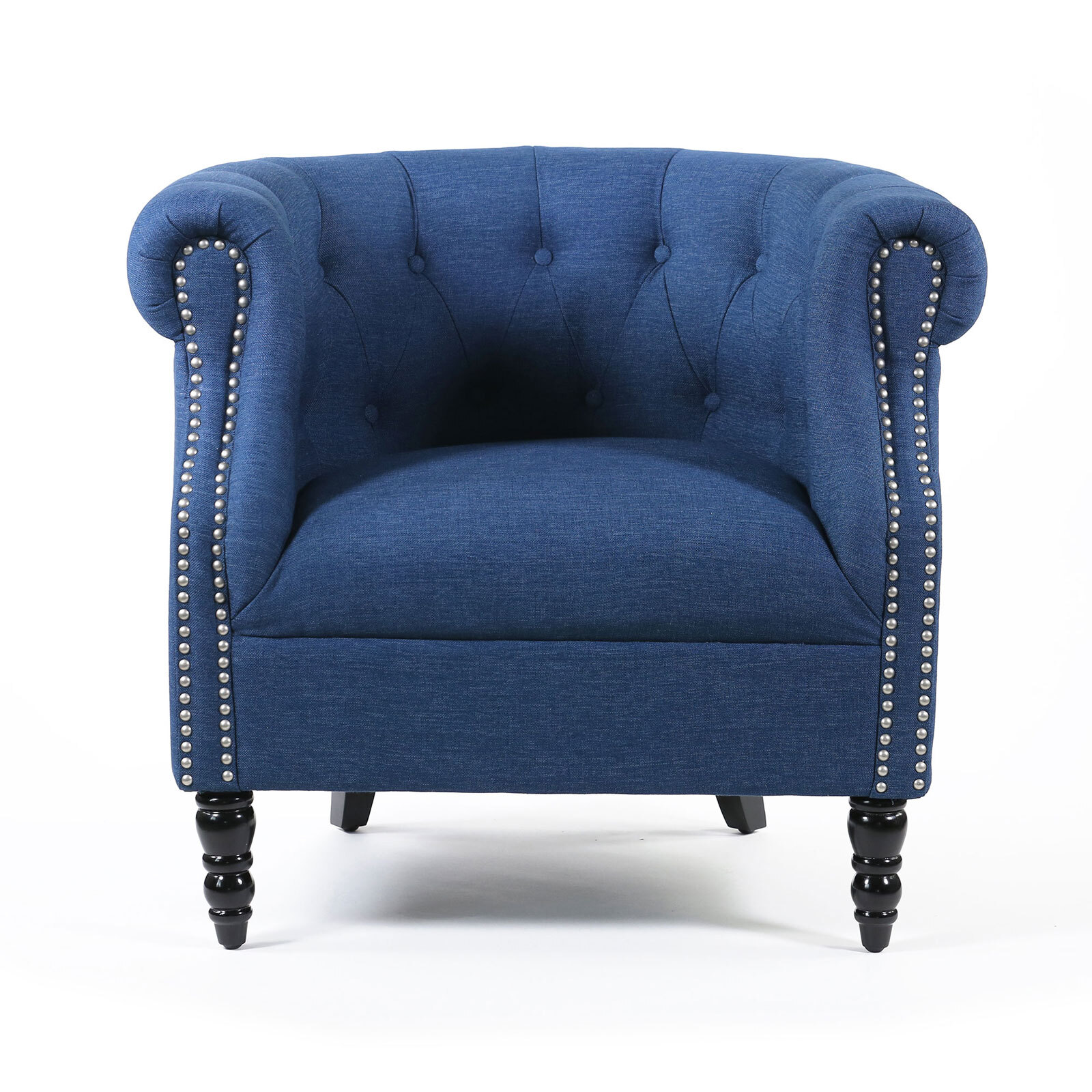 Black Mango Esther 78cm Navy Tub Chair Bunnings Australia