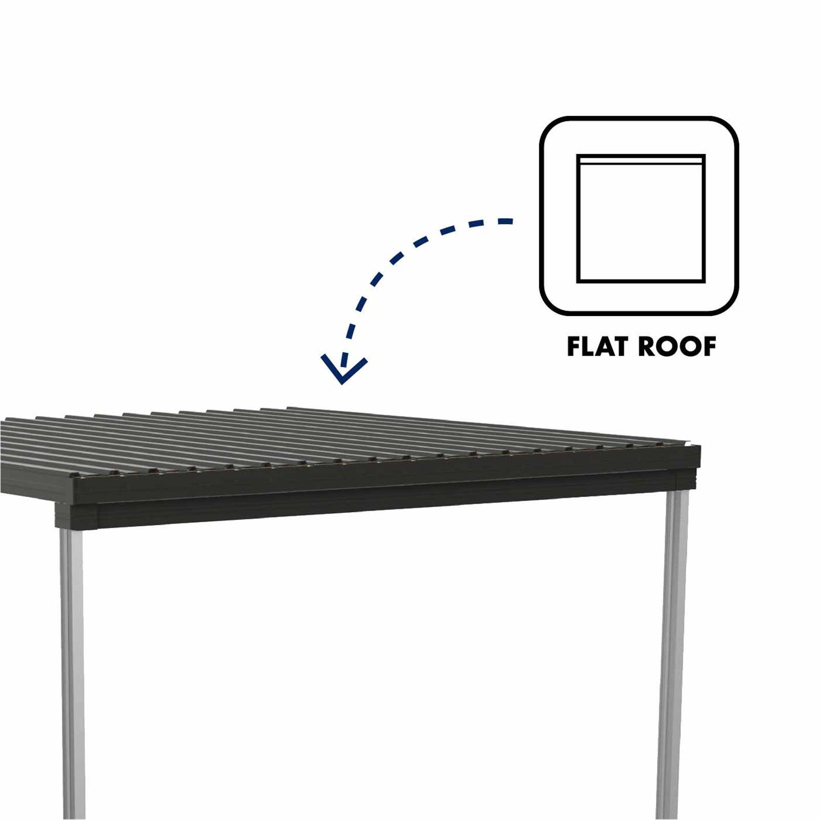 Absco Sheds 3.0 x 3.0 x 3.0m Monument Awning Patio Cover Bunnings