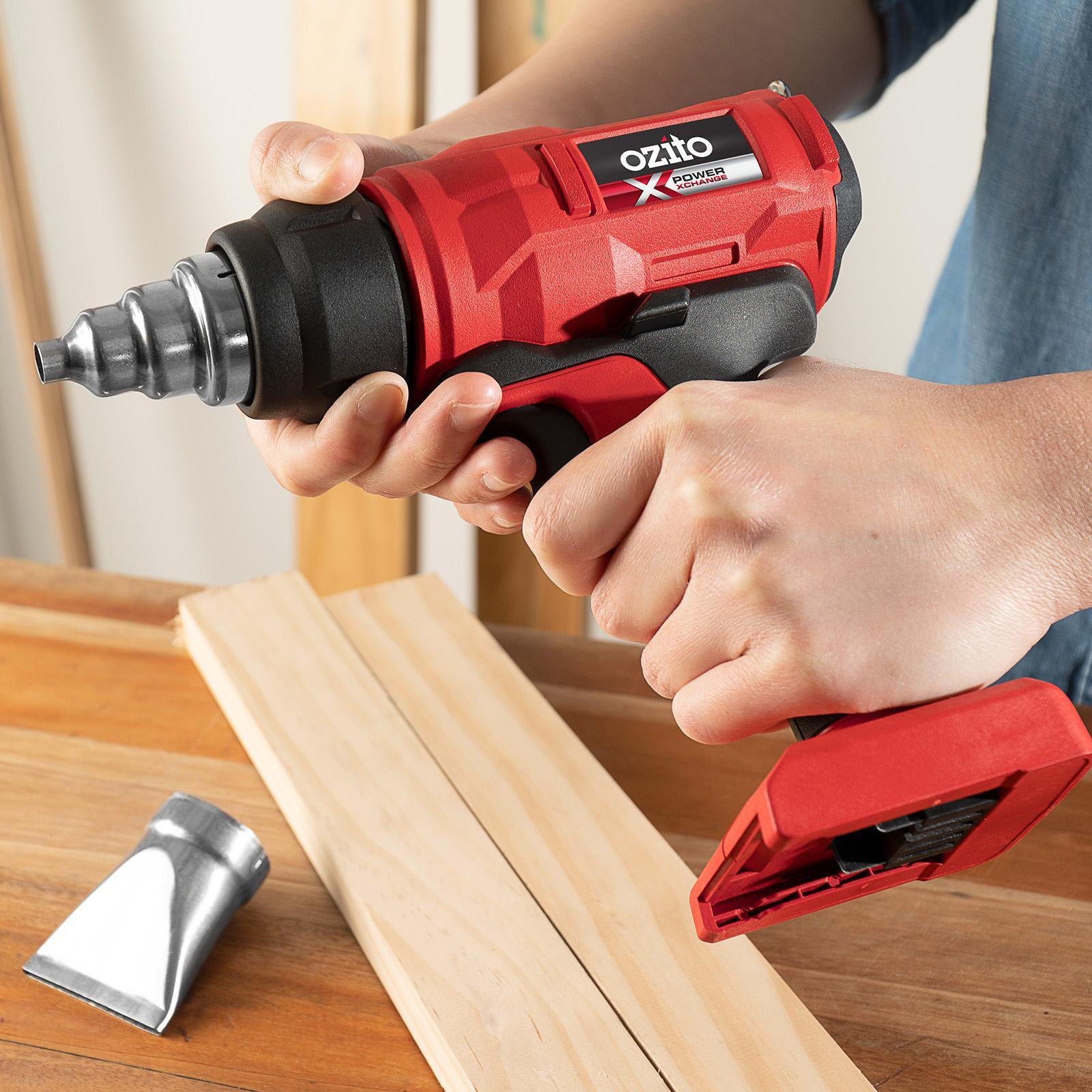 Ozito PXC 18V Cordless Heat Gun PXHGS550 Skin Only Bunnings Australia