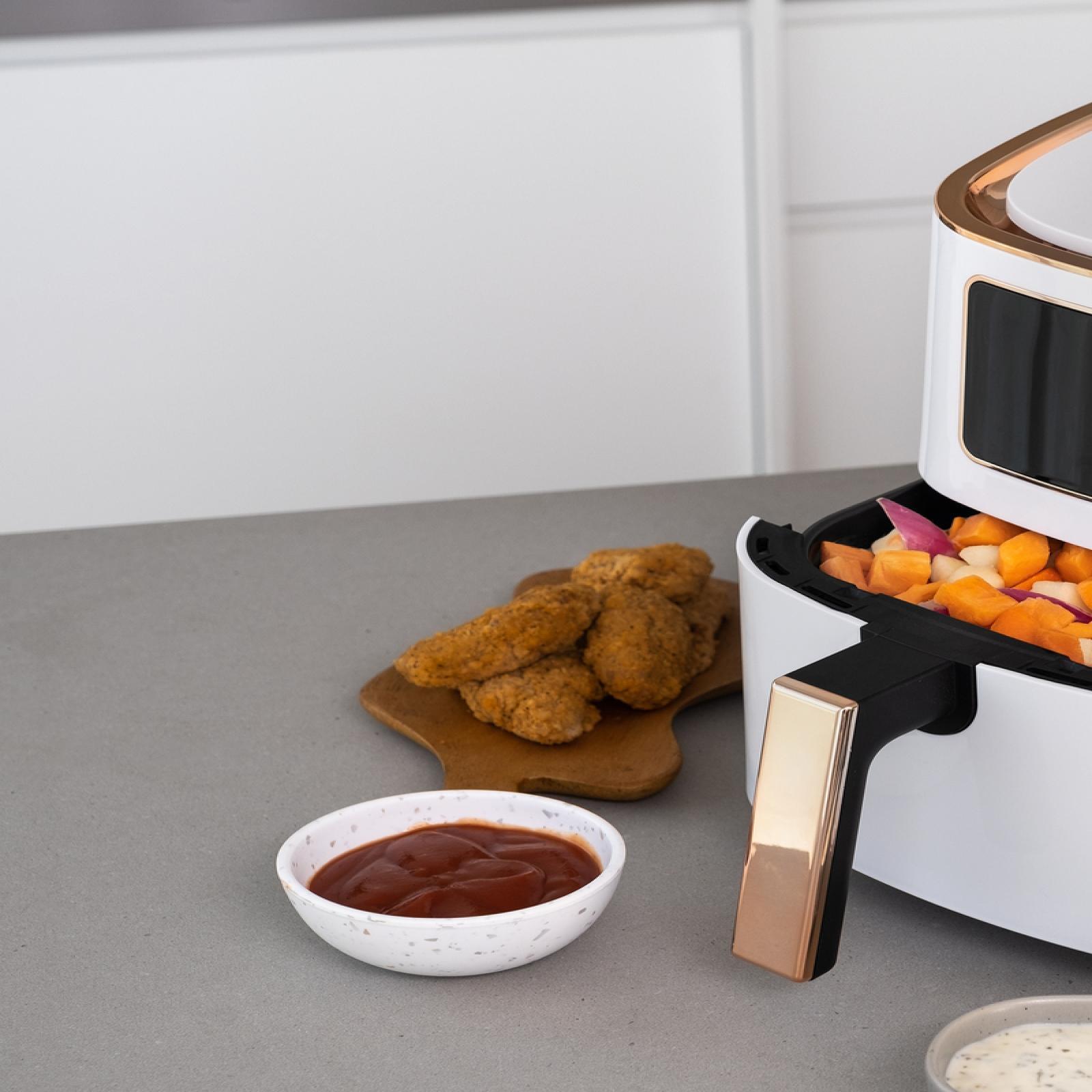 Healthy Choice 7l Digital Air Fryer (white Rose Gold) 1700w,