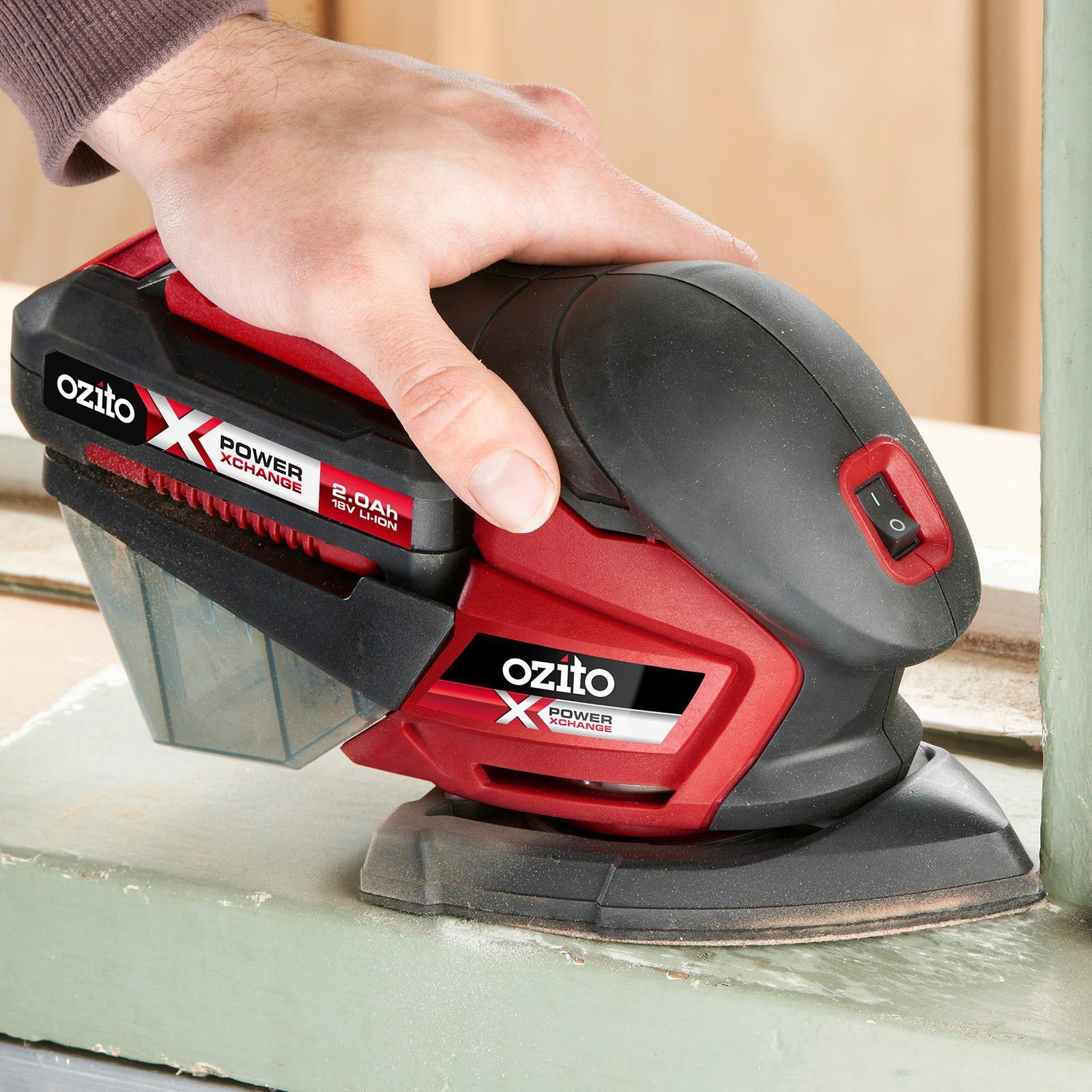 Ozito PXC 18V Detail Sander Skin Only Bunnings Australia