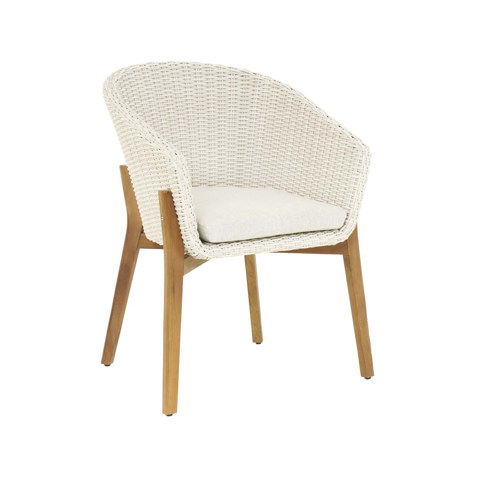Mimosa Teak Avia Dining Chair Bunnings Australia