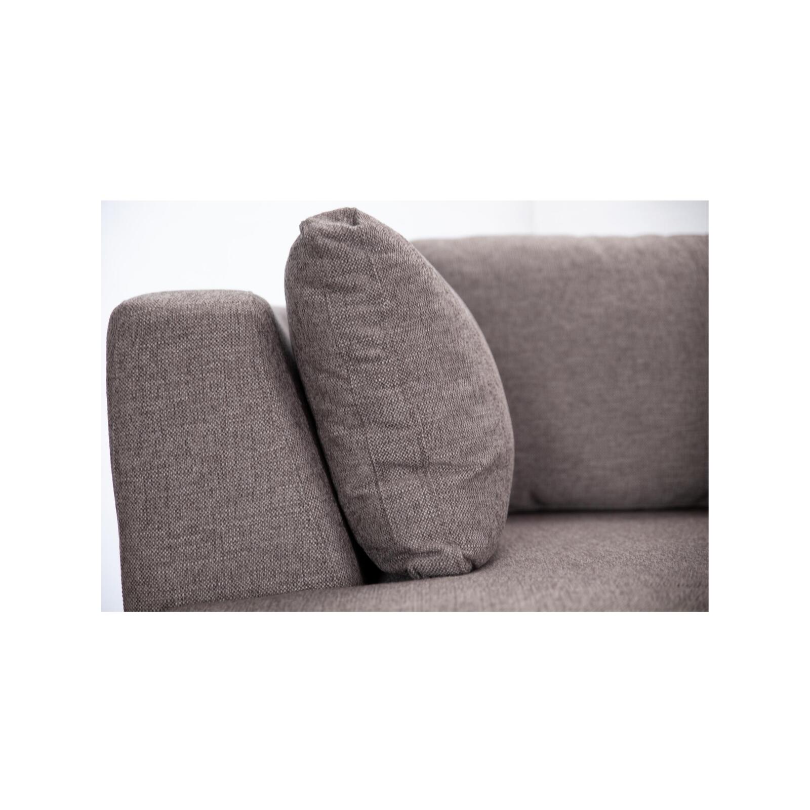 Sunshine Single Sofa Love Chair Fabric Swivel Armchair Grey