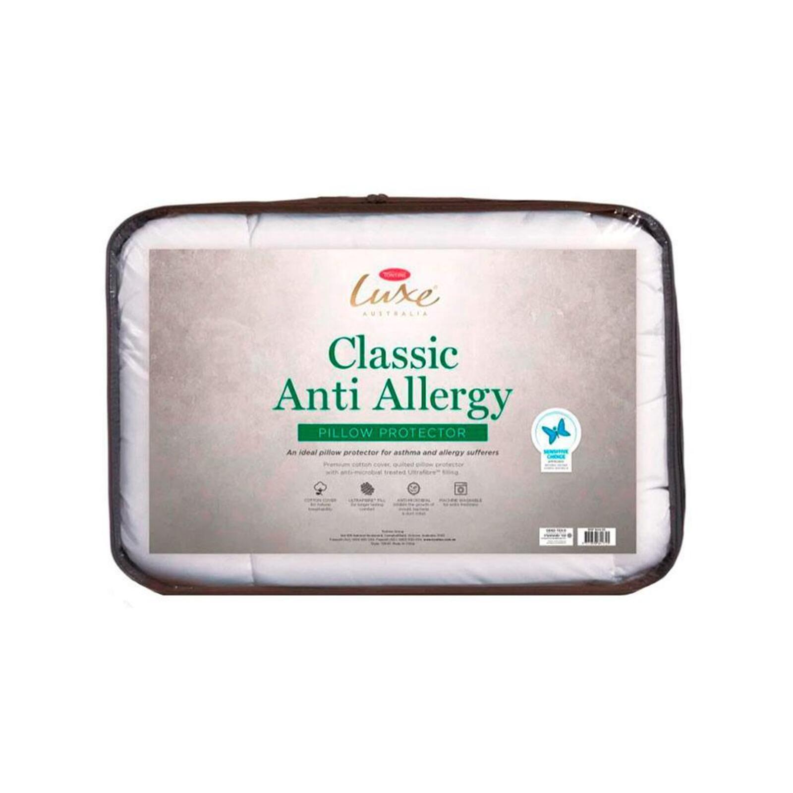 Tontine Luxe AntiAllergy Pillow Protector Bunnings Australia