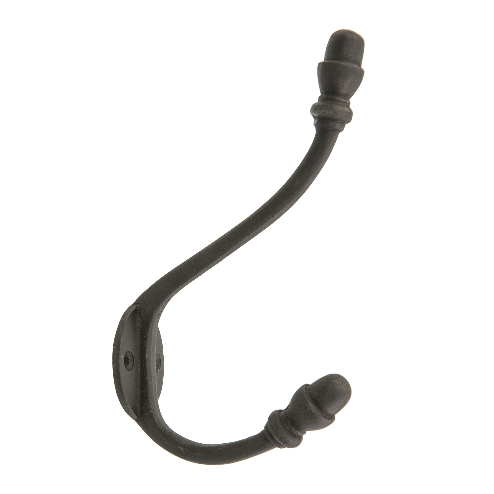 Zenith 155mm Matte Black Iron Robe Hook Bunnings Australia