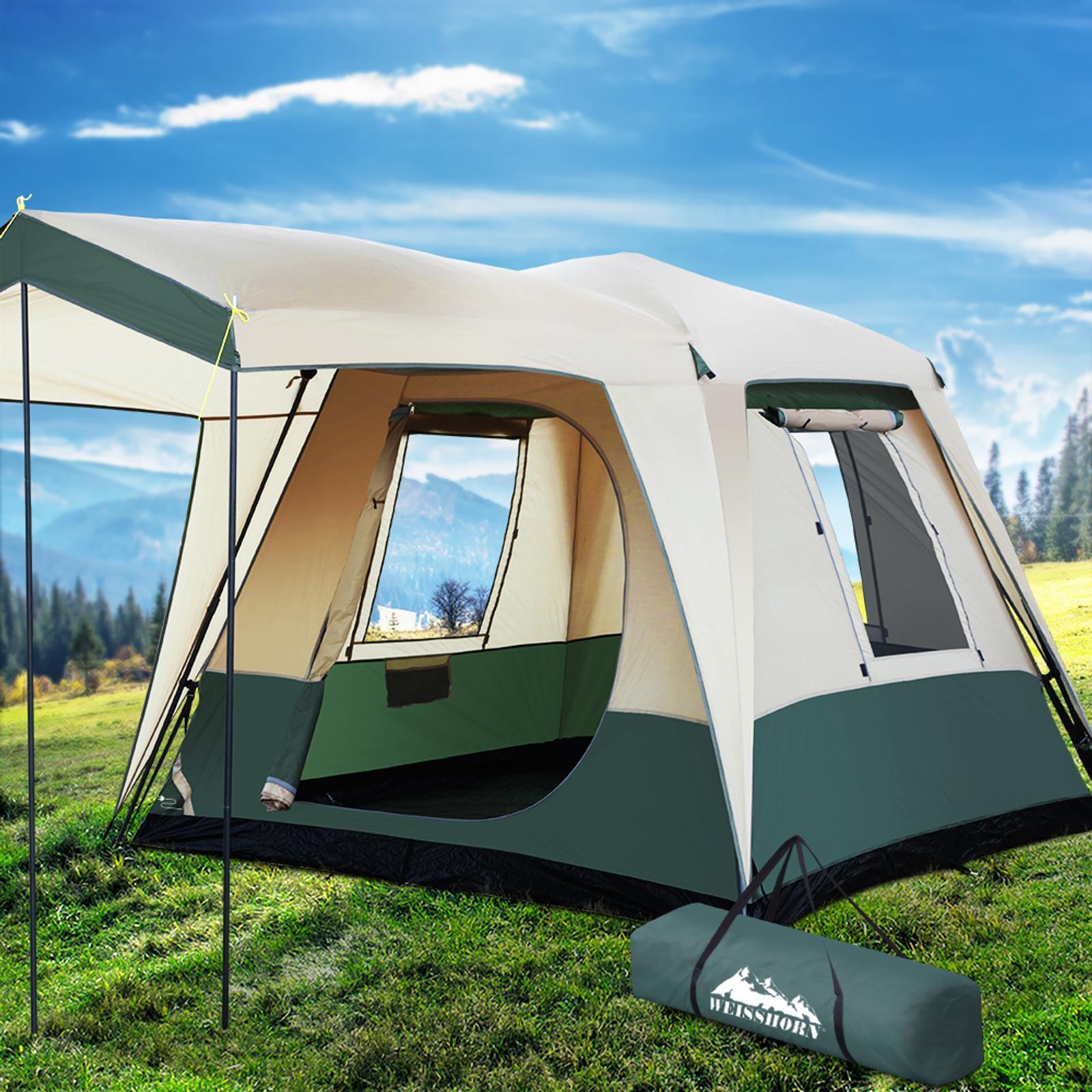 Weisshorn Instant Up Camping Tent 4 Person Pop up Bunnings Australia
